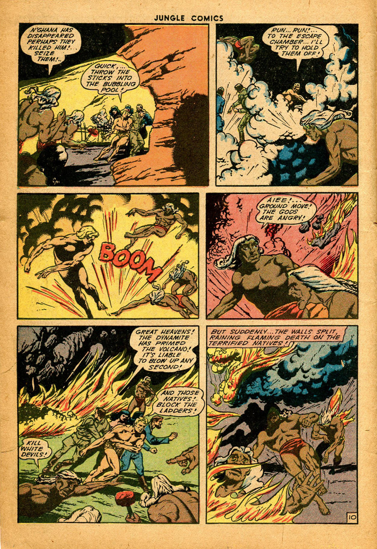 Read online Jungle Comics comic -  Issue #57 - 12