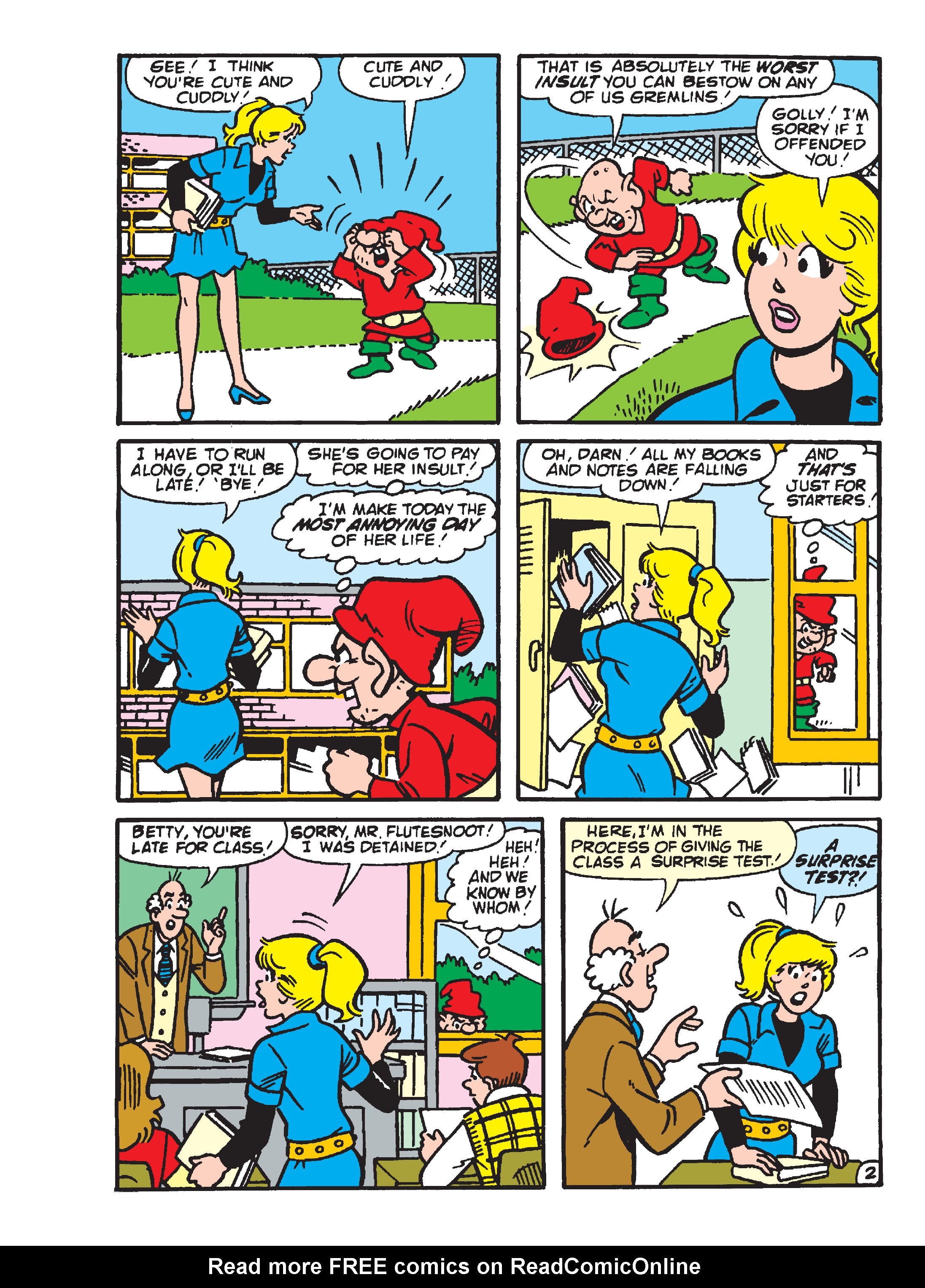 Read online Betty & Veronica Friends Double Digest comic -  Issue #279 - 130