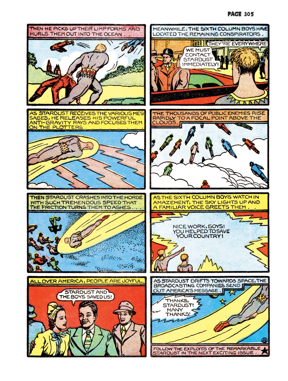 Turn Loose Our Death Rays and Kill Them All!: The Complete Works of Fletcher Hanks issue TPB (Part 4) - Page 38