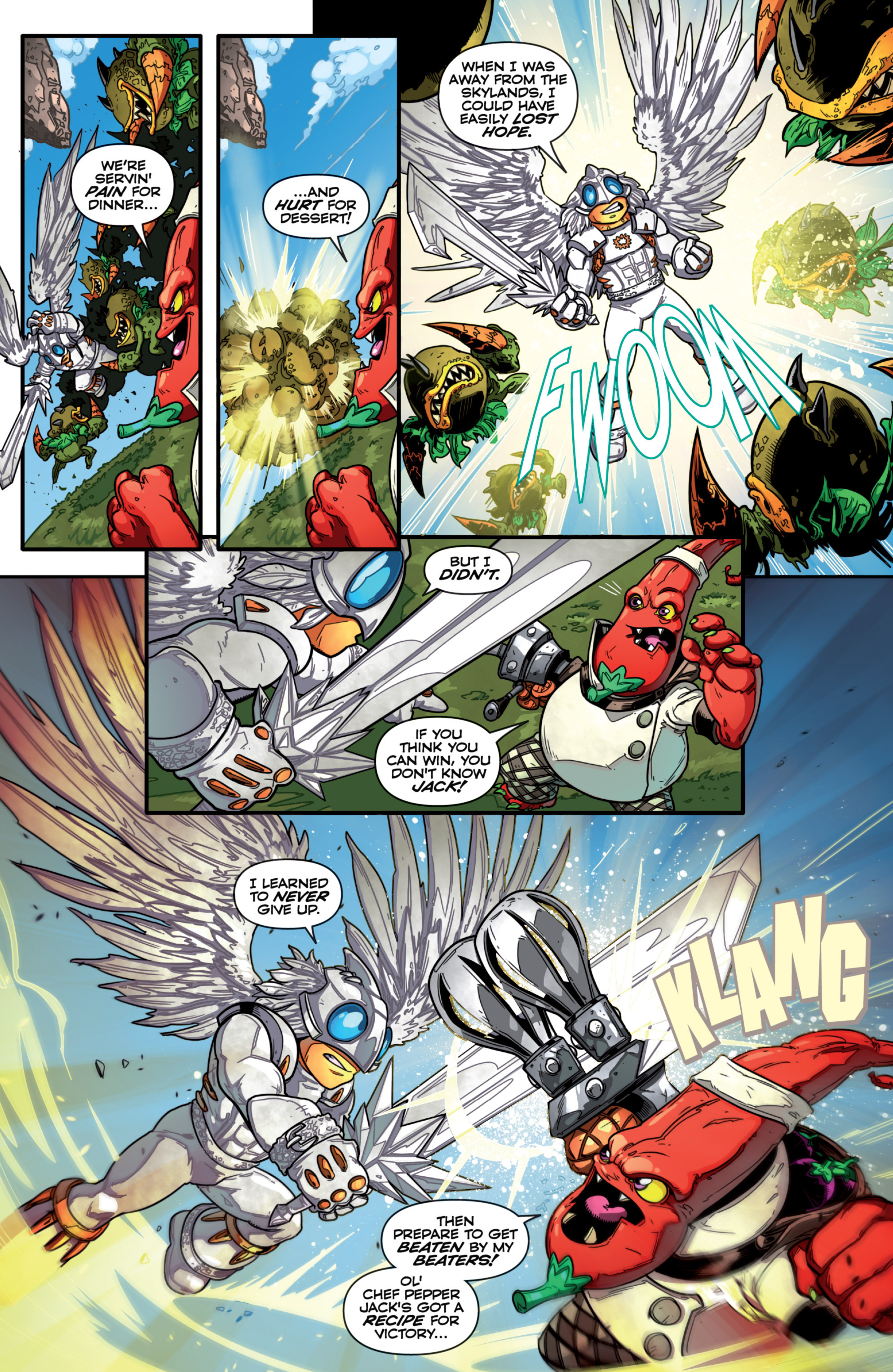 Read online Skylanders comic -  Issue #7 - 21