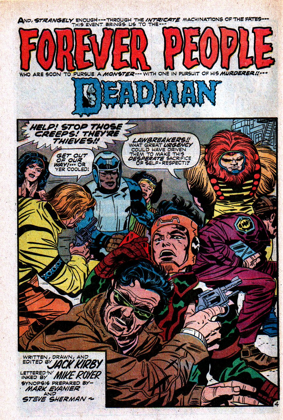 Read online Forever People (1971) comic -  Issue #9 - 6