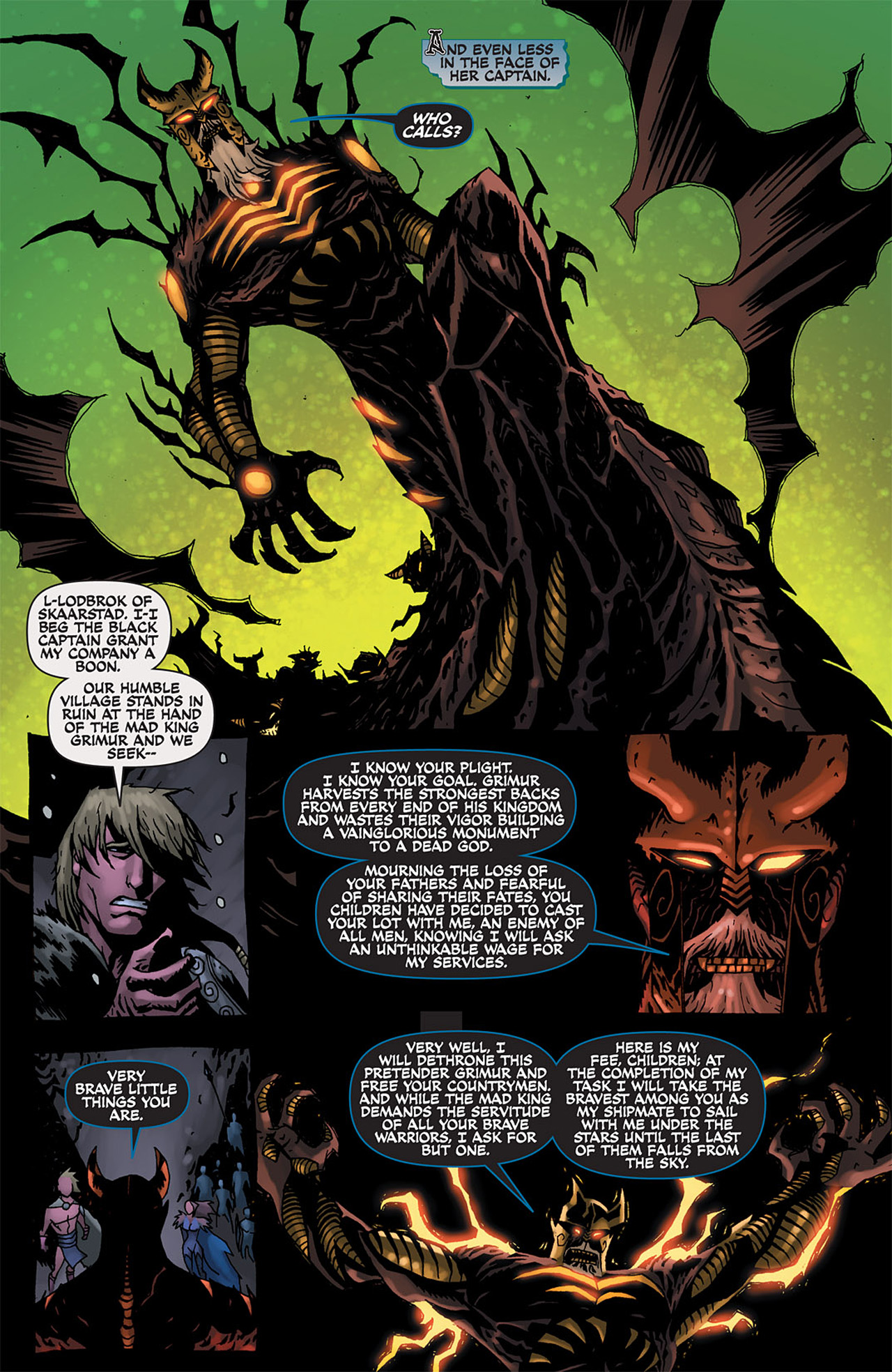Read online The Darkness: Lodbrok's Hand comic -  Issue # Full - 8