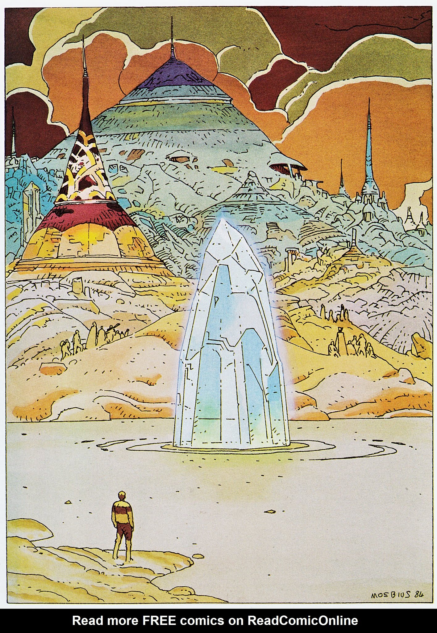 Read online The Art of Moebius comic -  Issue # TPB (Part 1) - 67