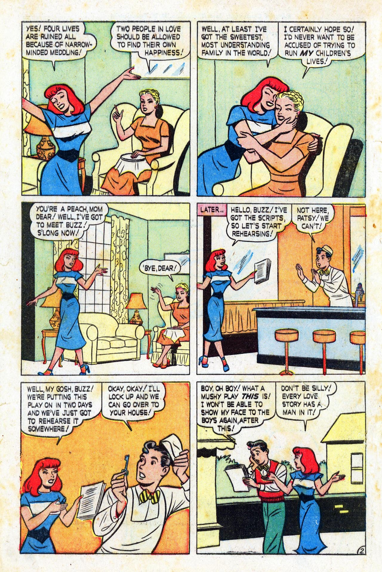 Read online Patsy Walker comic -  Issue #27 - 3