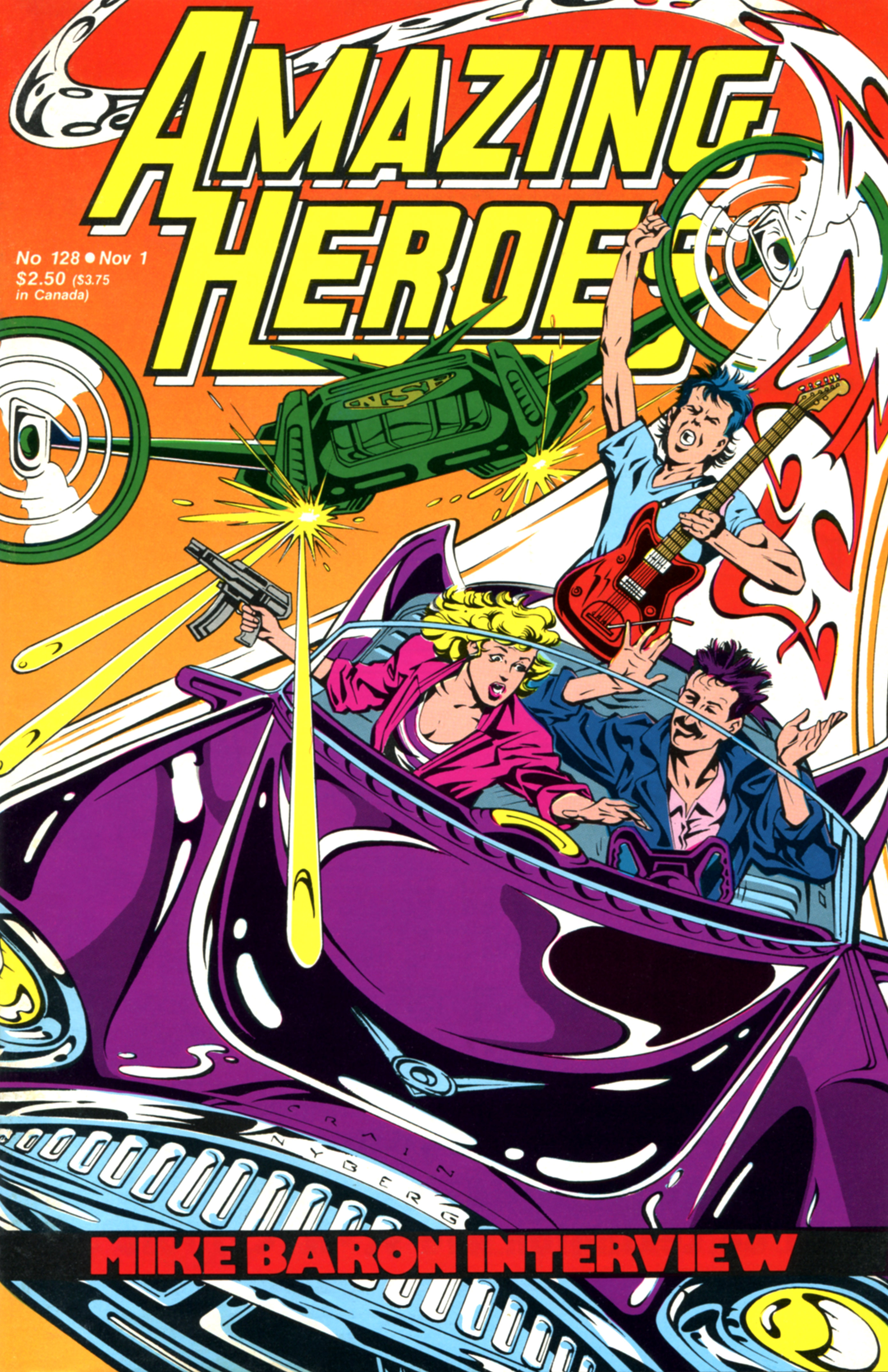 Read online Amazing Heroes comic -  Issue #128 - 1