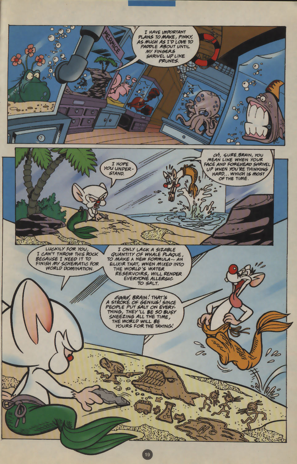 Read online Pinky and The Brain comic -  Issue #12 - 15