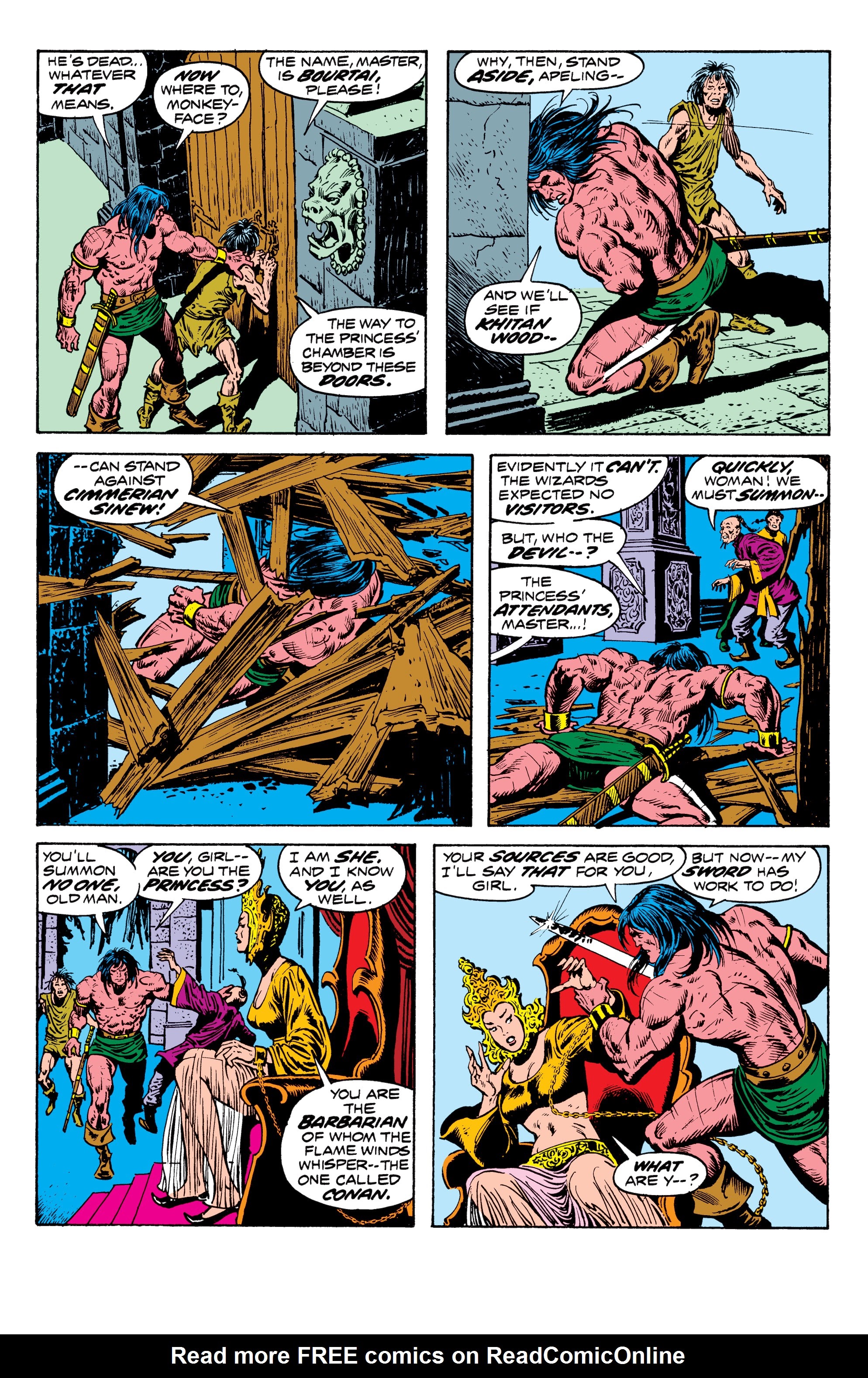 Read online Conan The Barbarian Epic Collection: The Original Marvel Years - The Curse Of The Golden Skull comic -  Issue # TPB (Part 2) - 59