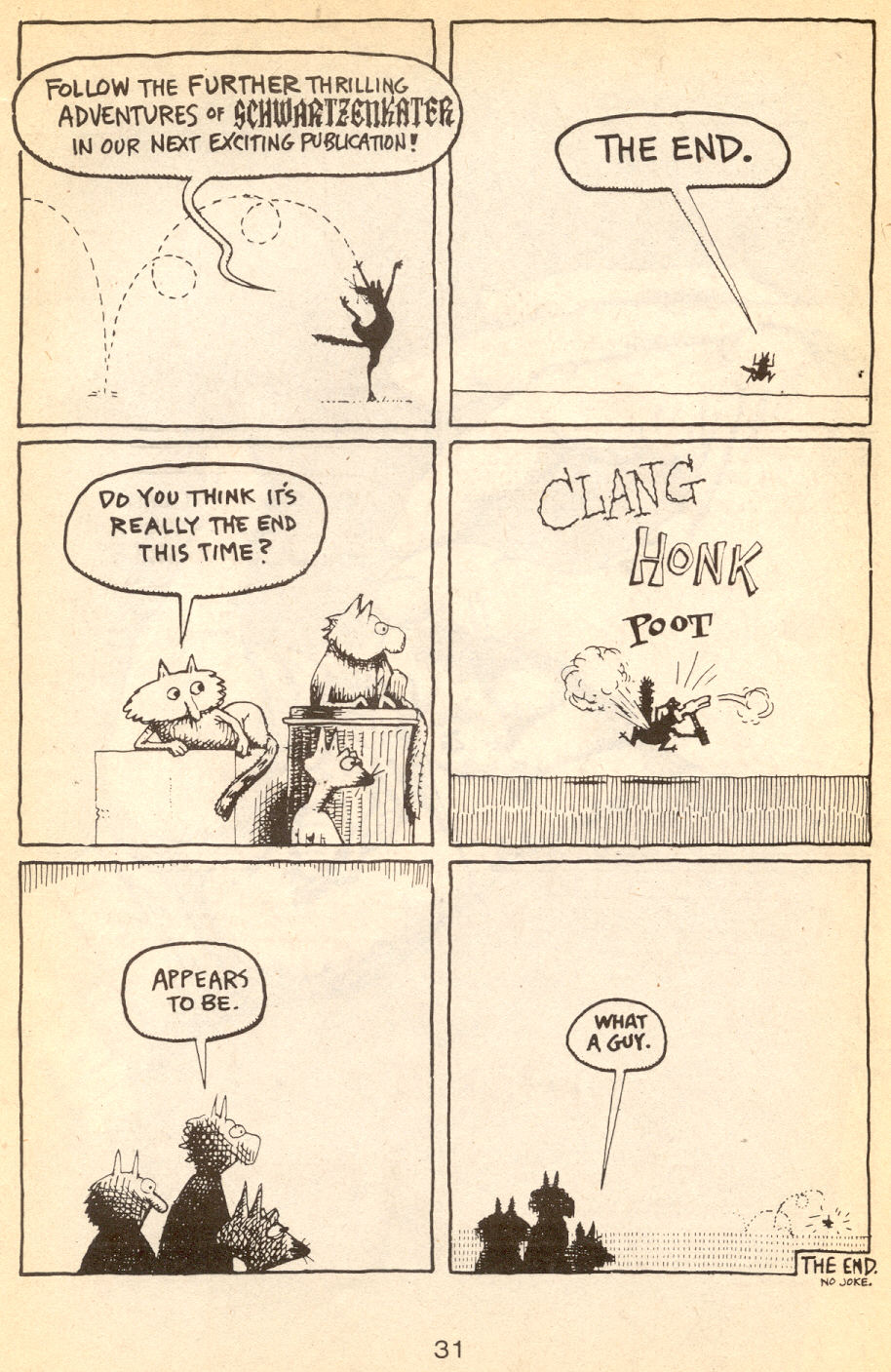 Read online Adventures of Fat Freddy's Cat comic -  Issue #6 - 33