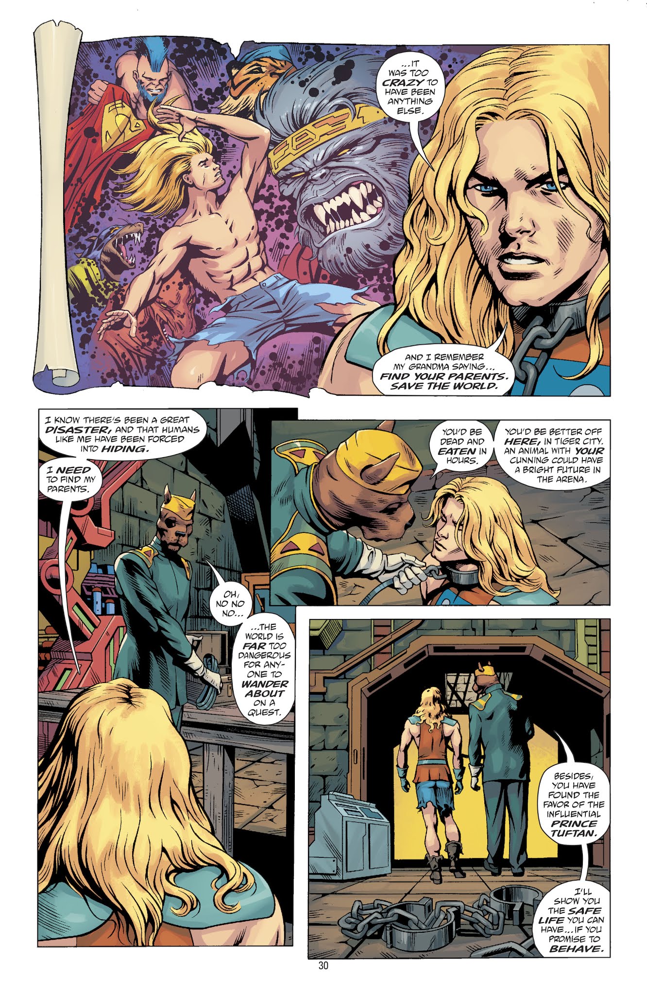 Read online The Kamandi Challenge comic -  Issue # _TPB (Part 1) - 30