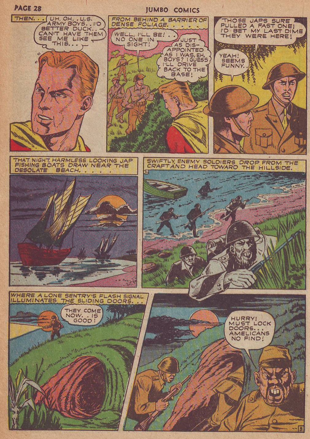 Read online Jumbo Comics comic -  Issue #39 - 29
