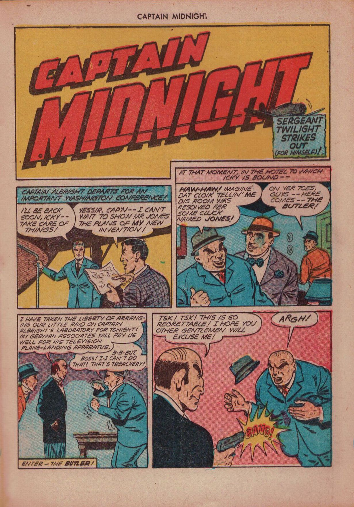 Read online Captain Midnight (1942) comic -  Issue #16 - 29