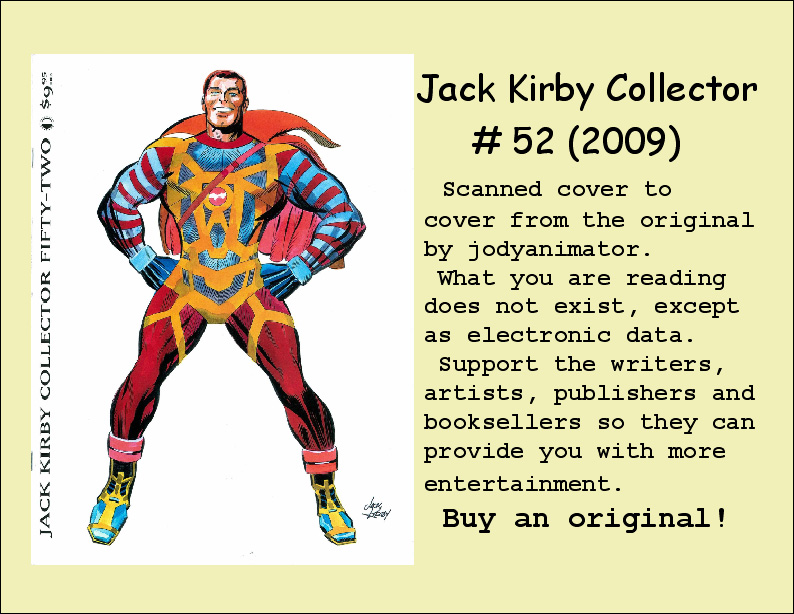Read online The Jack Kirby Collector comic -  Issue #52 - 84