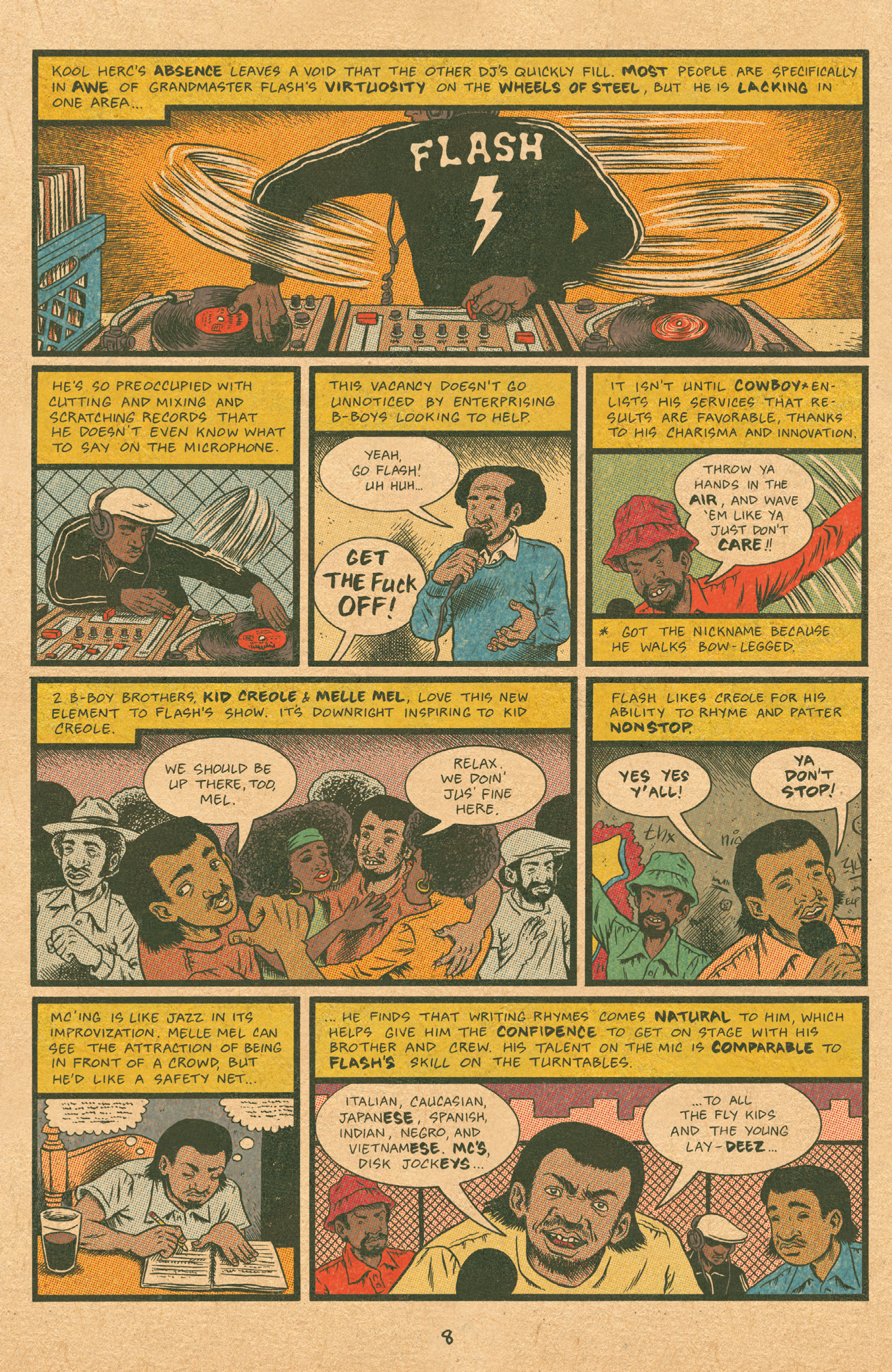 Read online Hip Hop Family Tree (2015) comic -  Issue #1 - 10