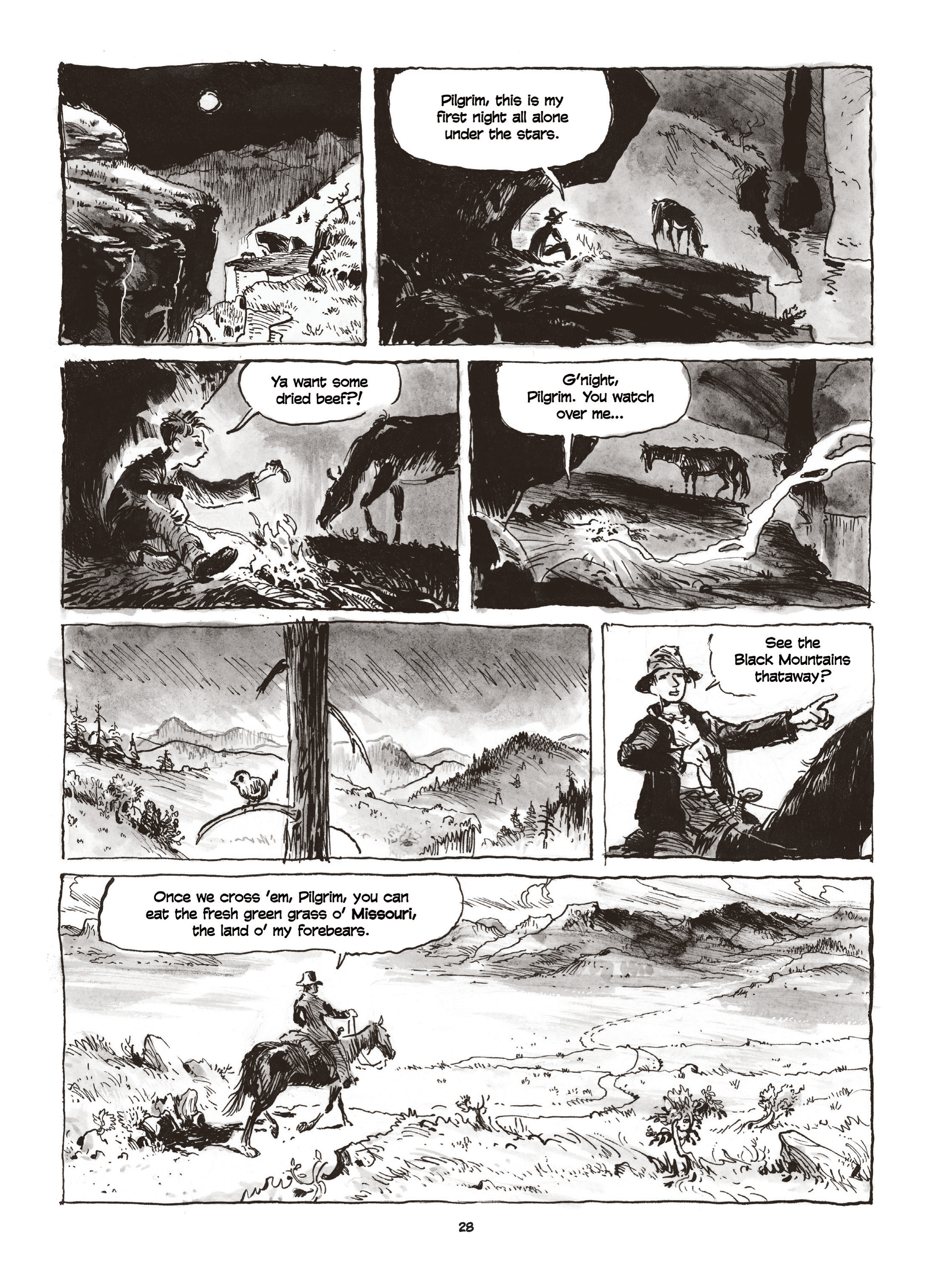 Read online Calamity Jane: The Calamitous Life of Martha Jane Cannary comic -  Issue # TPB (Part 1) - 28