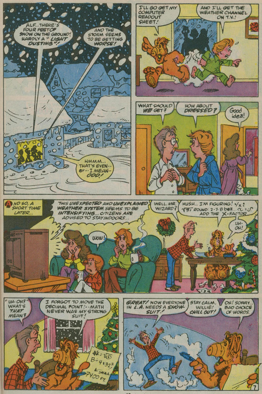 Read online ALF Holiday Special comic -  Issue #1 - 18