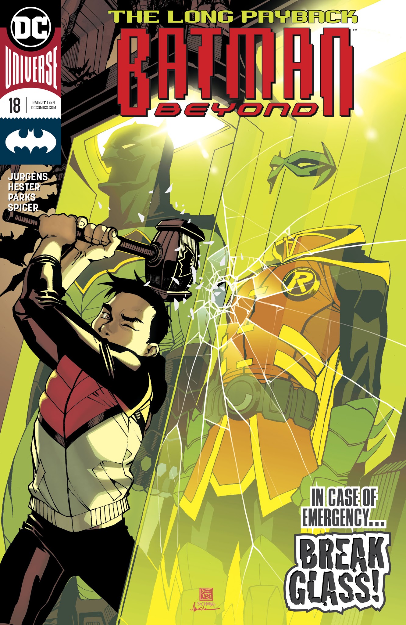 Read online Batman Beyond (2016) comic -  Issue #18 - 1