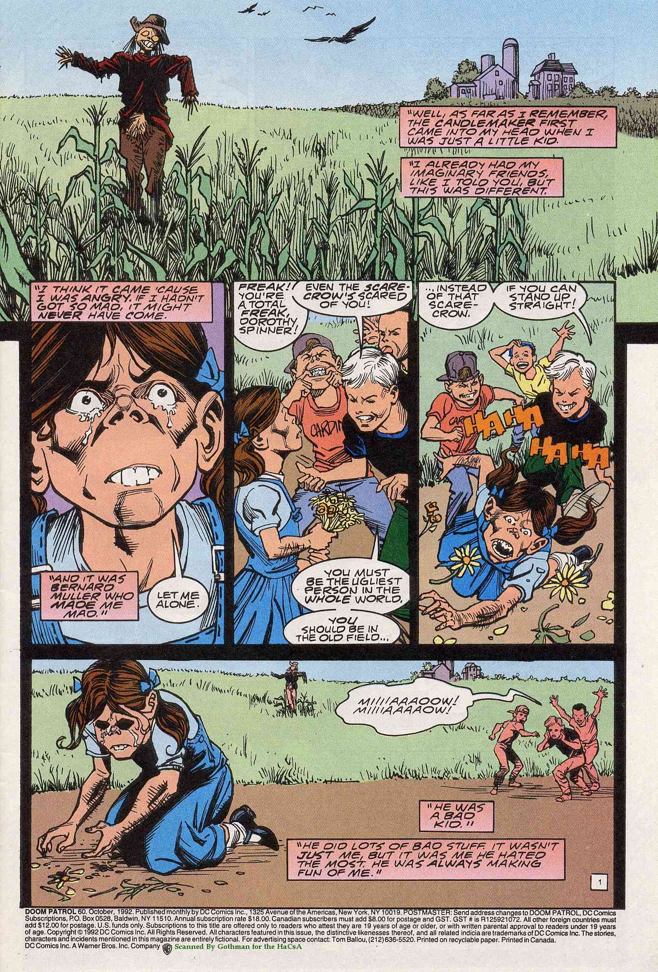 Read online Doom Patrol (1987) comic -  Issue #60 - 2