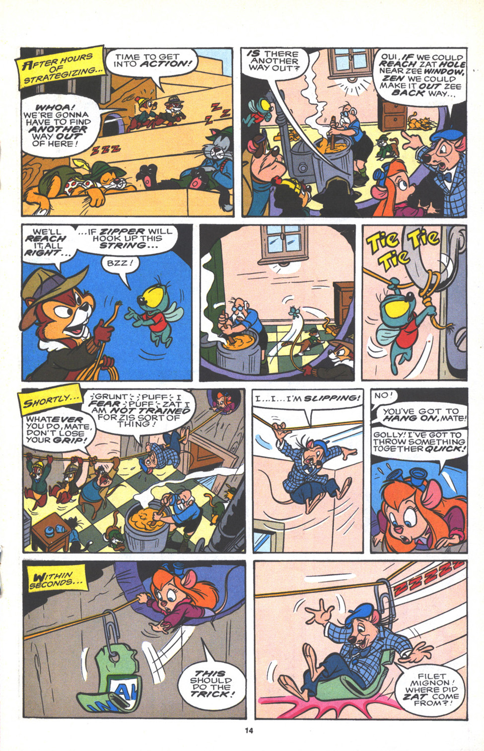 Read online Disney's Chip 'N Dale Rescue Rangers comic -  Issue #17 - 19