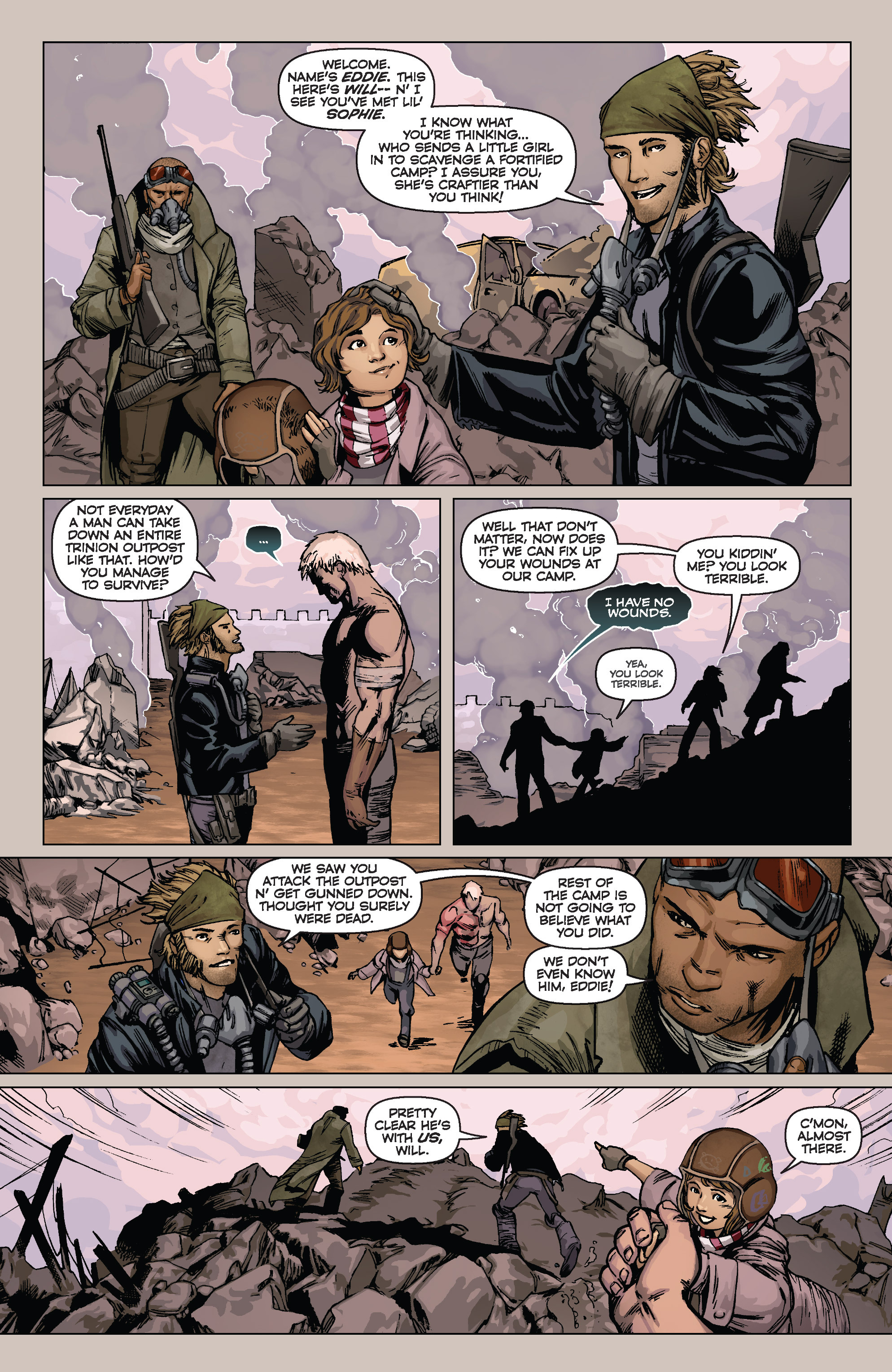 Read online Broken Pieces comic -  Issue #3 - 5