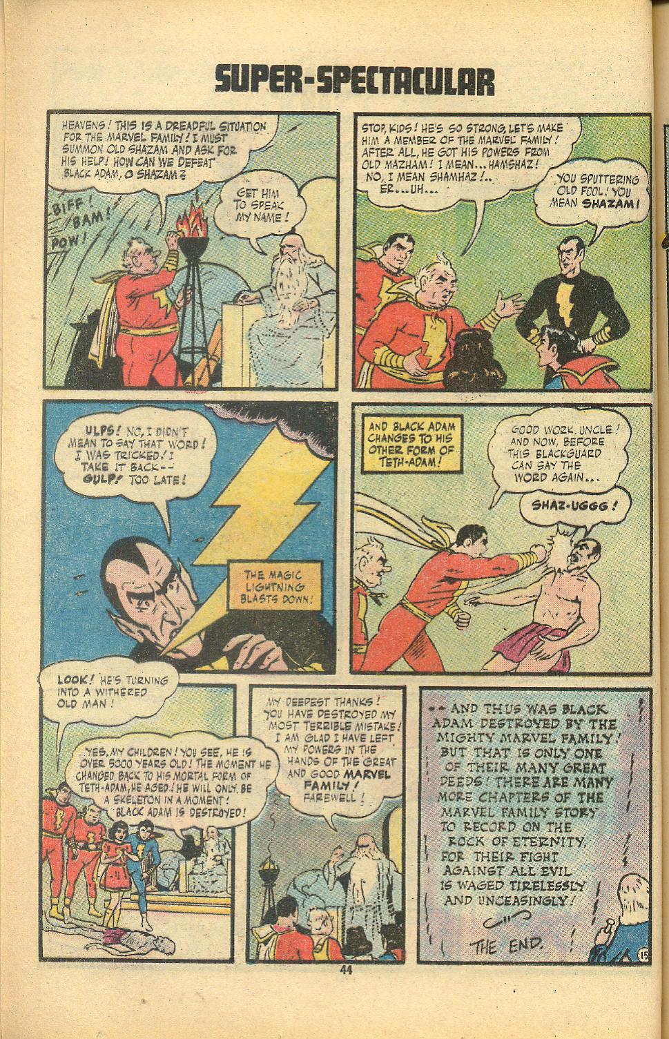Read online Shazam! (1973) comic -  Issue #8 - 44