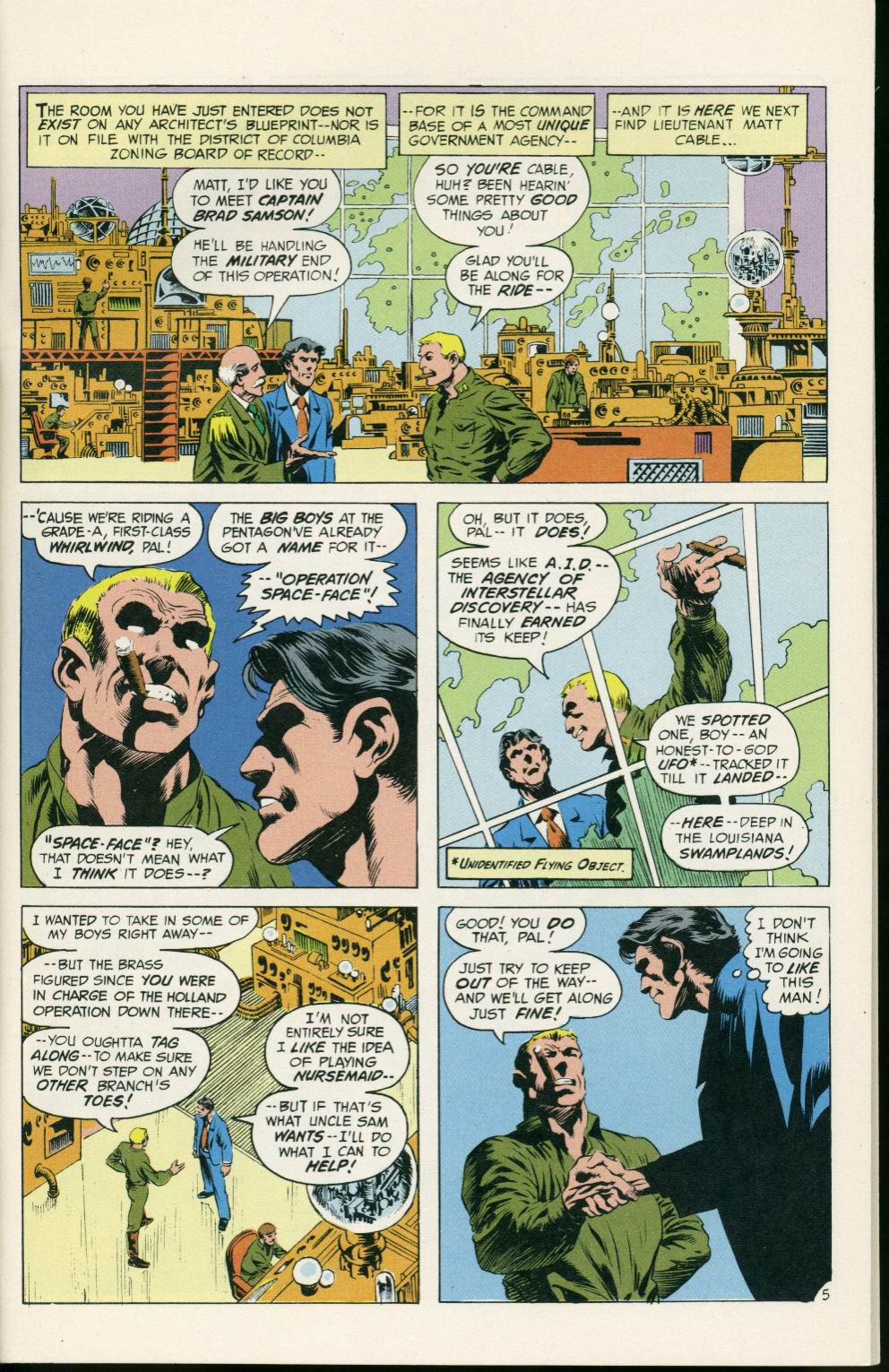 Read online Roots of the Swamp Thing comic -  Issue #5 - 7