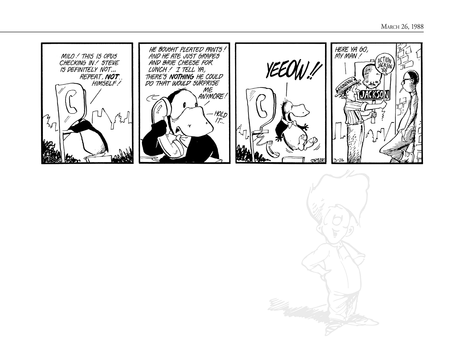 Read online The Bloom County Digital Library comic -  Issue # TPB 8 (Part 1) - 92