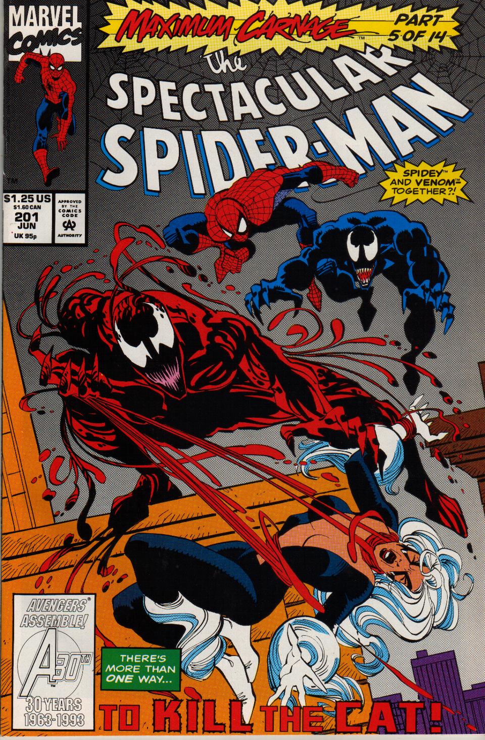 Read online The Spectacular Spider-Man (1976) comic -  Issue #201 - 1