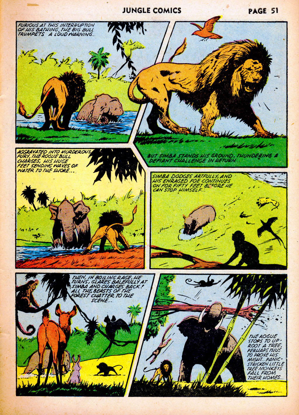 Read online Jungle Comics comic -  Issue #37 - 53