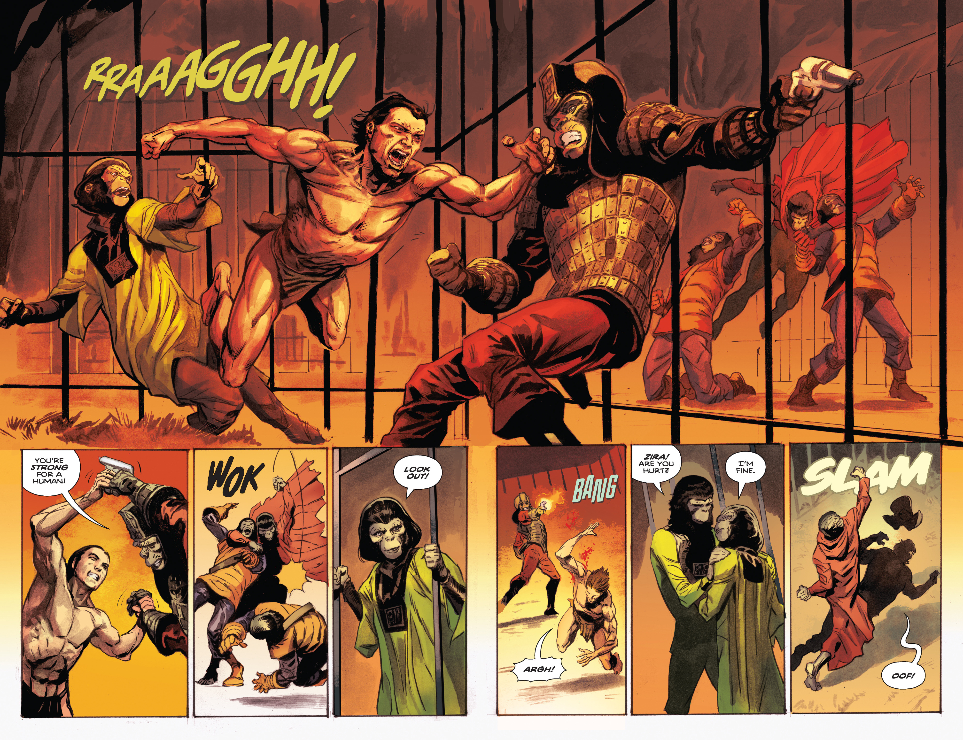 Read online Tarzan On the Planet of the Apes comic -  Issue #5 - 8