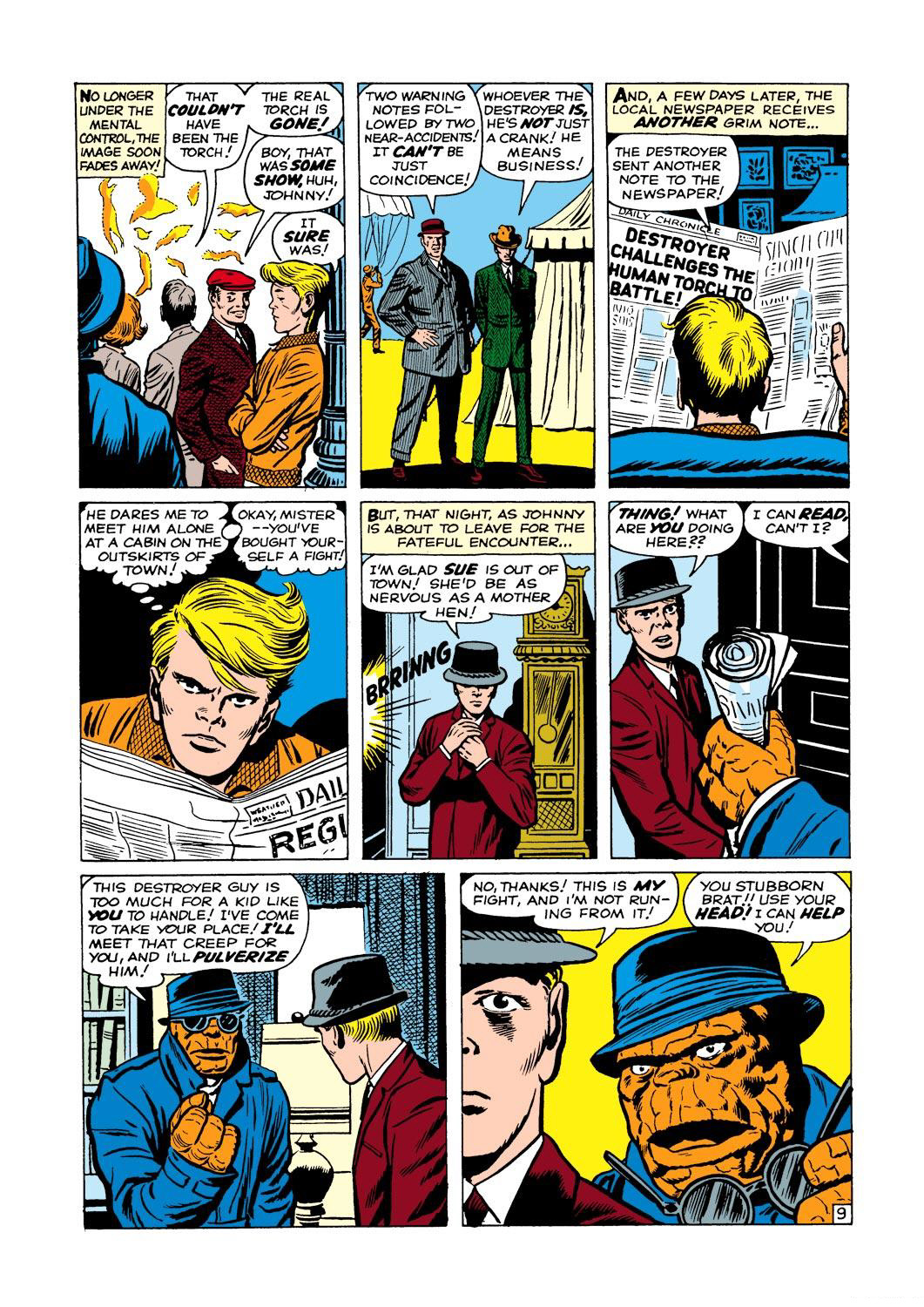 Read online Strange Tales (1951) comic -  Issue #101 - 10