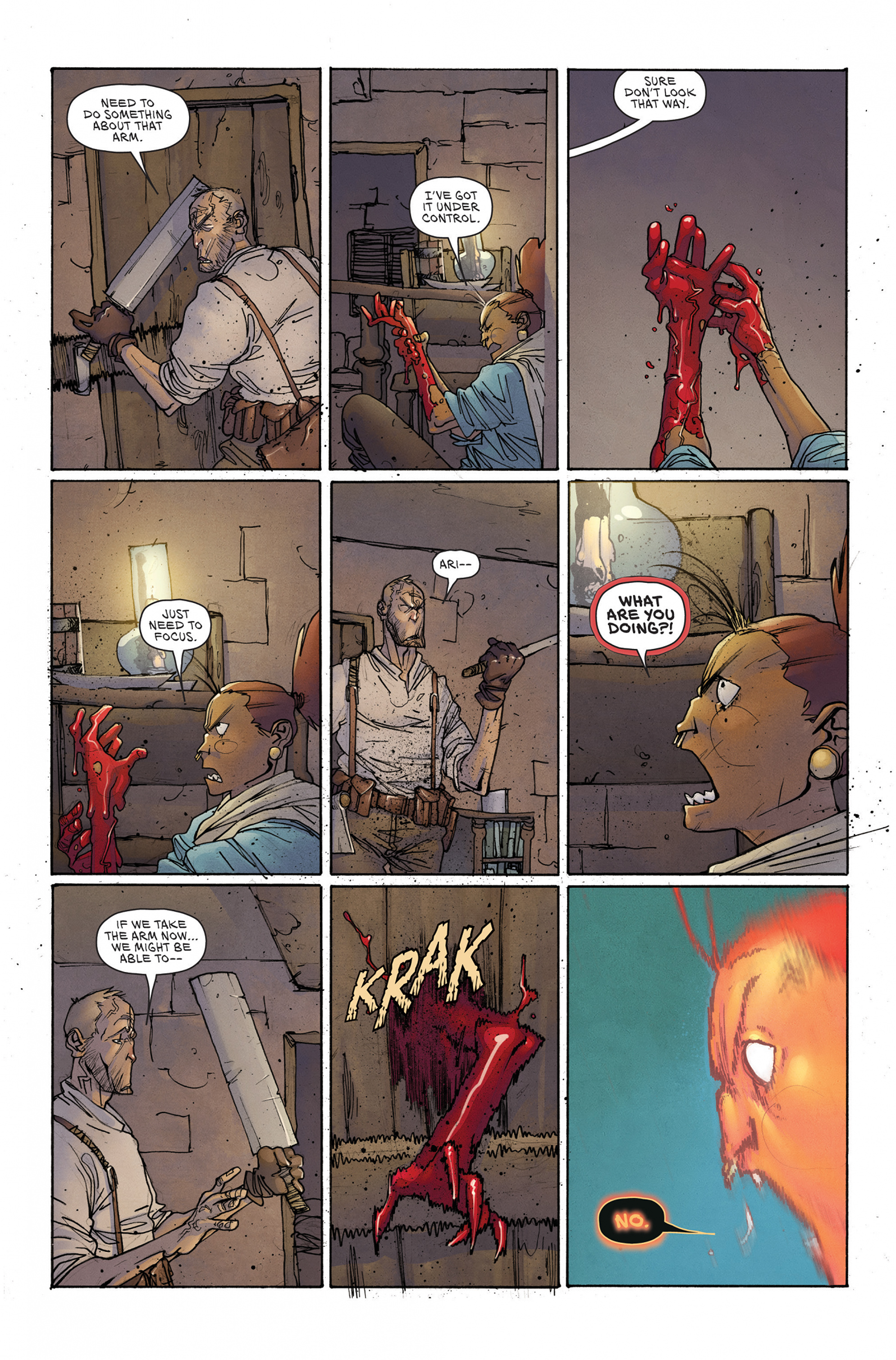 Read online Grit comic -  Issue #3 - 19