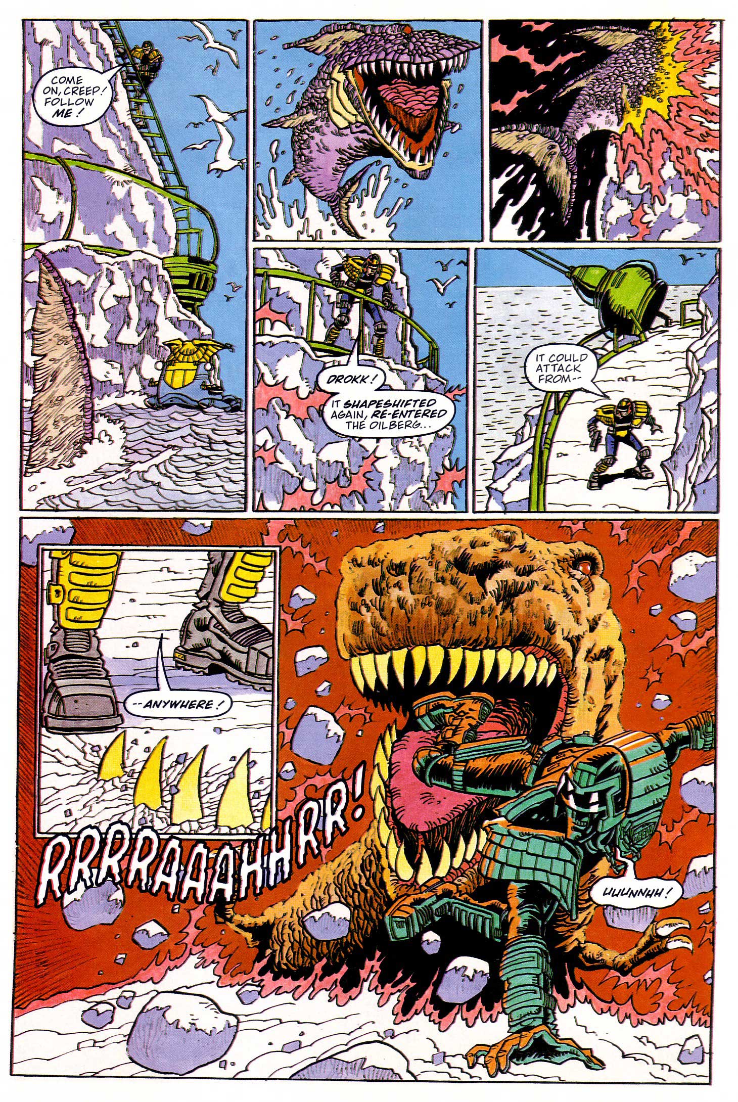 Read online Judge Dredd Lawman of the Future comic -  Issue #14 - 8