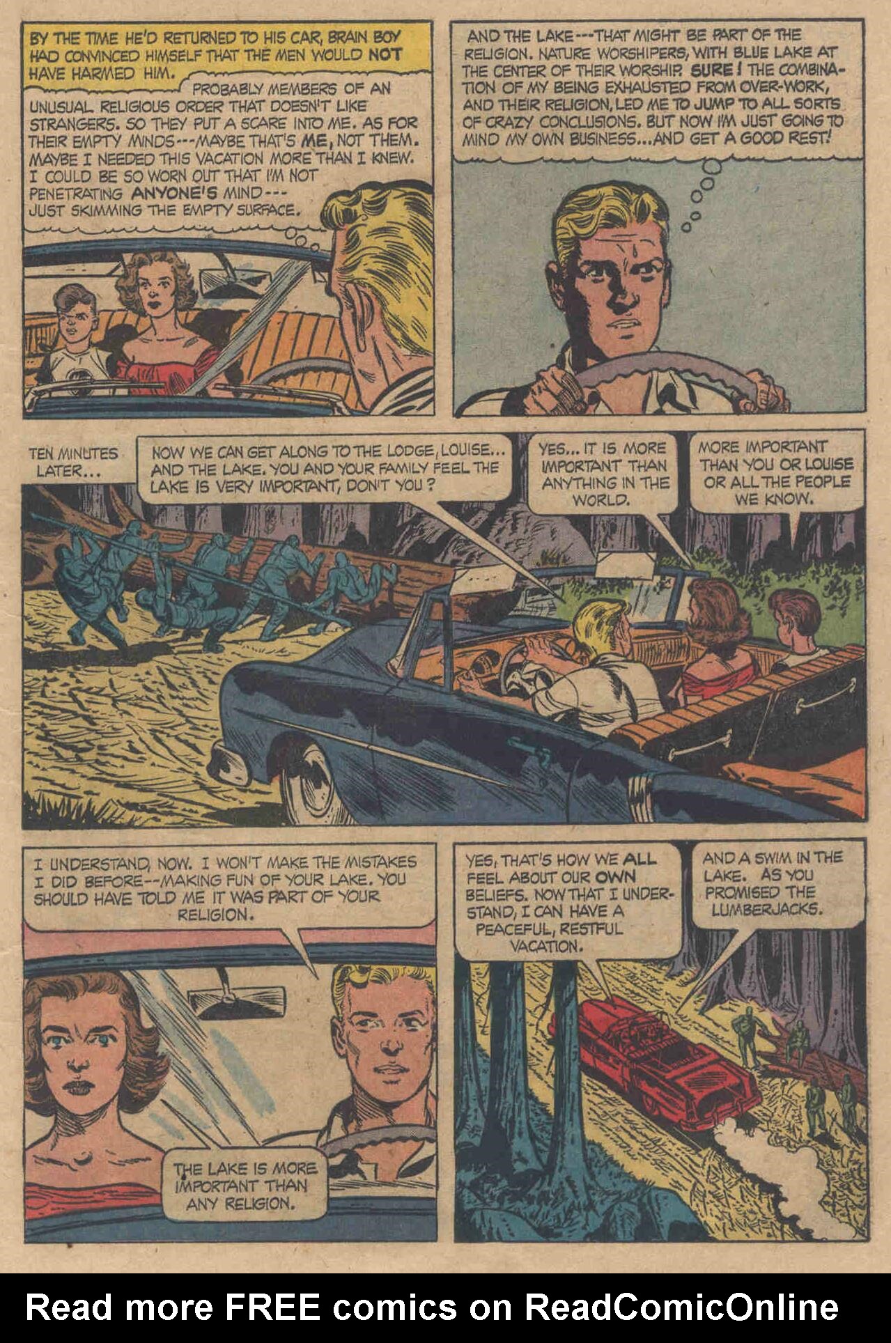 Read online Brain Boy (1962) comic -  Issue #6 - 11