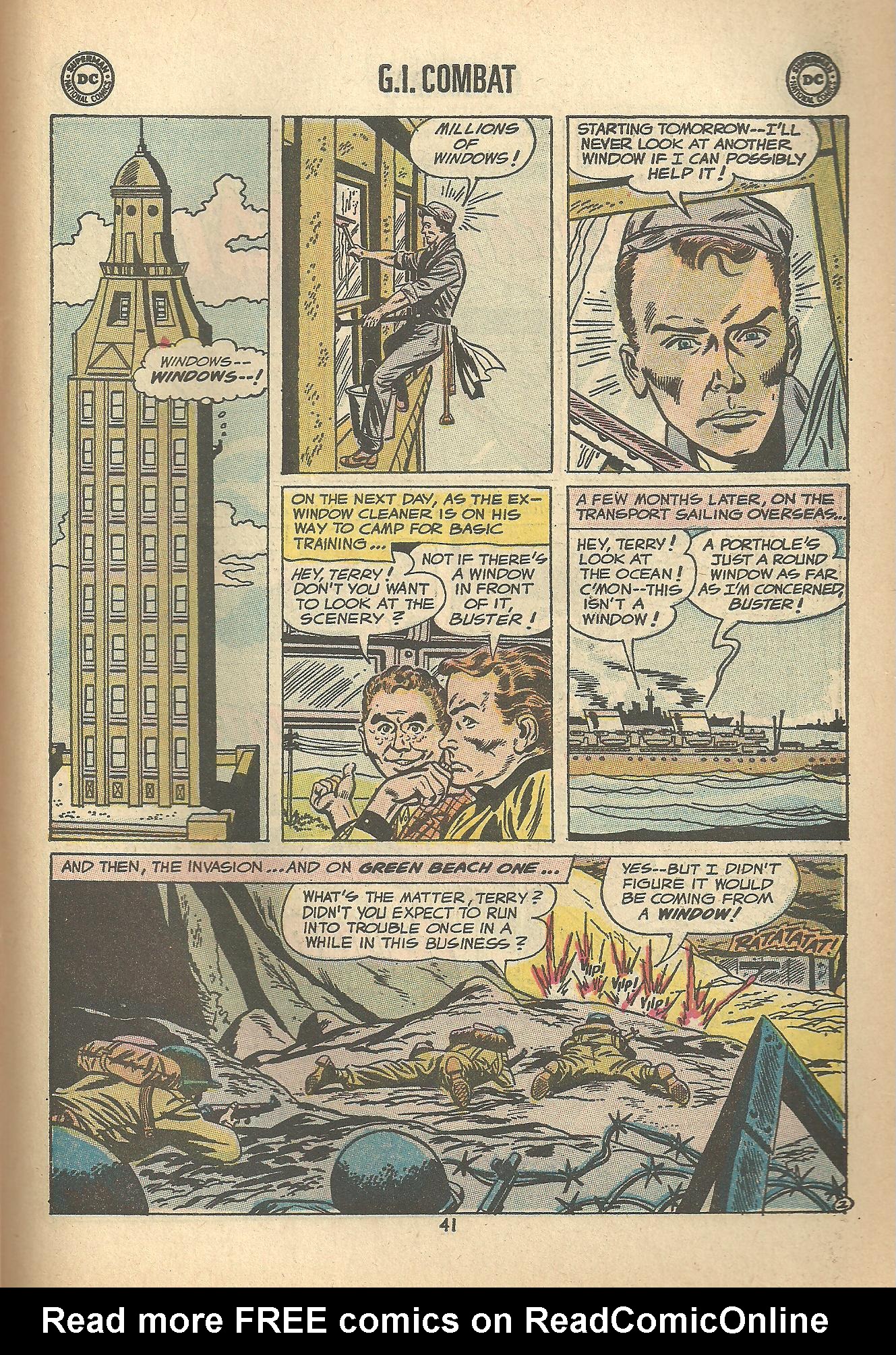 Read online G.I. Combat (1952) comic -  Issue #147 - 37