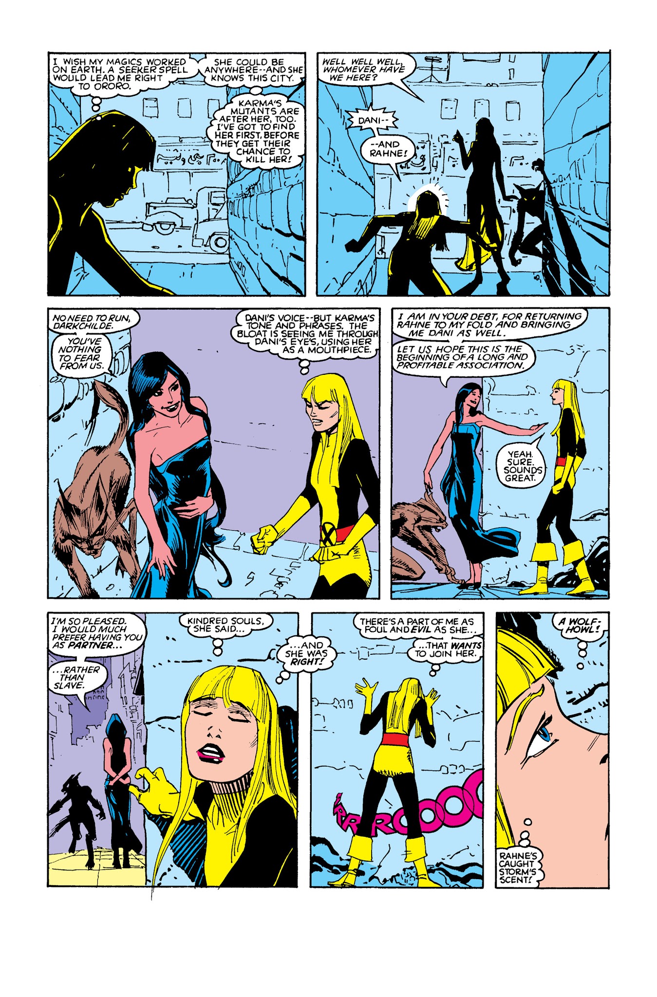 Read online New Mutants Classic comic -  Issue # TPB 4 - 183