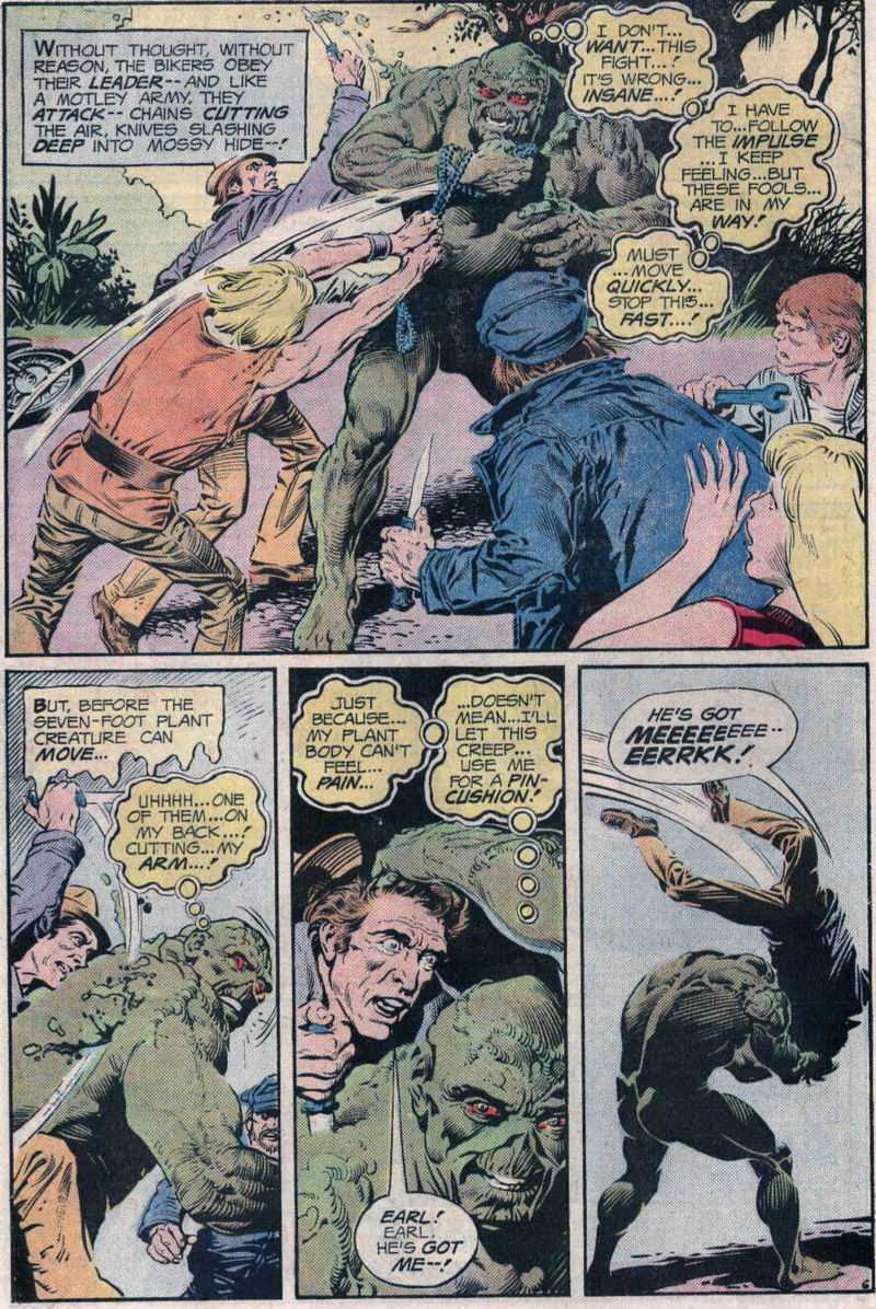Read online Swamp Thing (1972) comic -  Issue #20 - 7