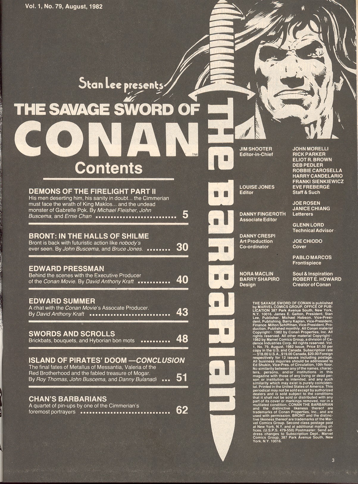 Read online The Savage Sword Of Conan comic -  Issue #79 - 3