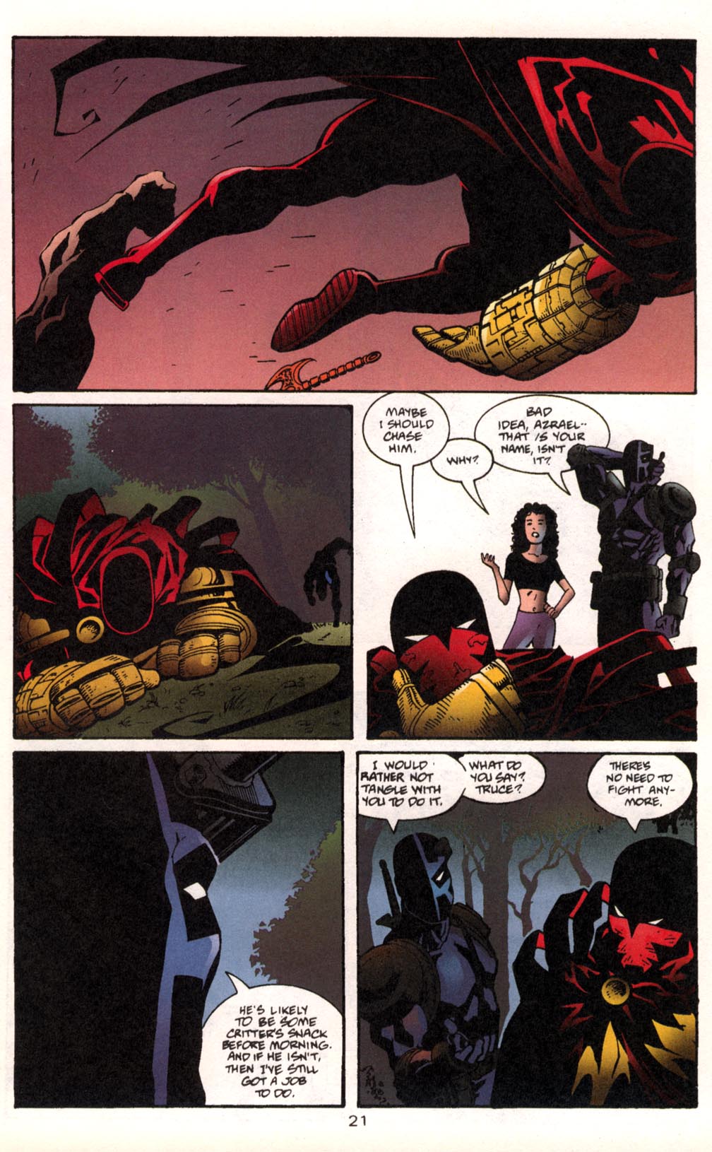 Read online Azrael (1995) comic -  Issue #45 - 22