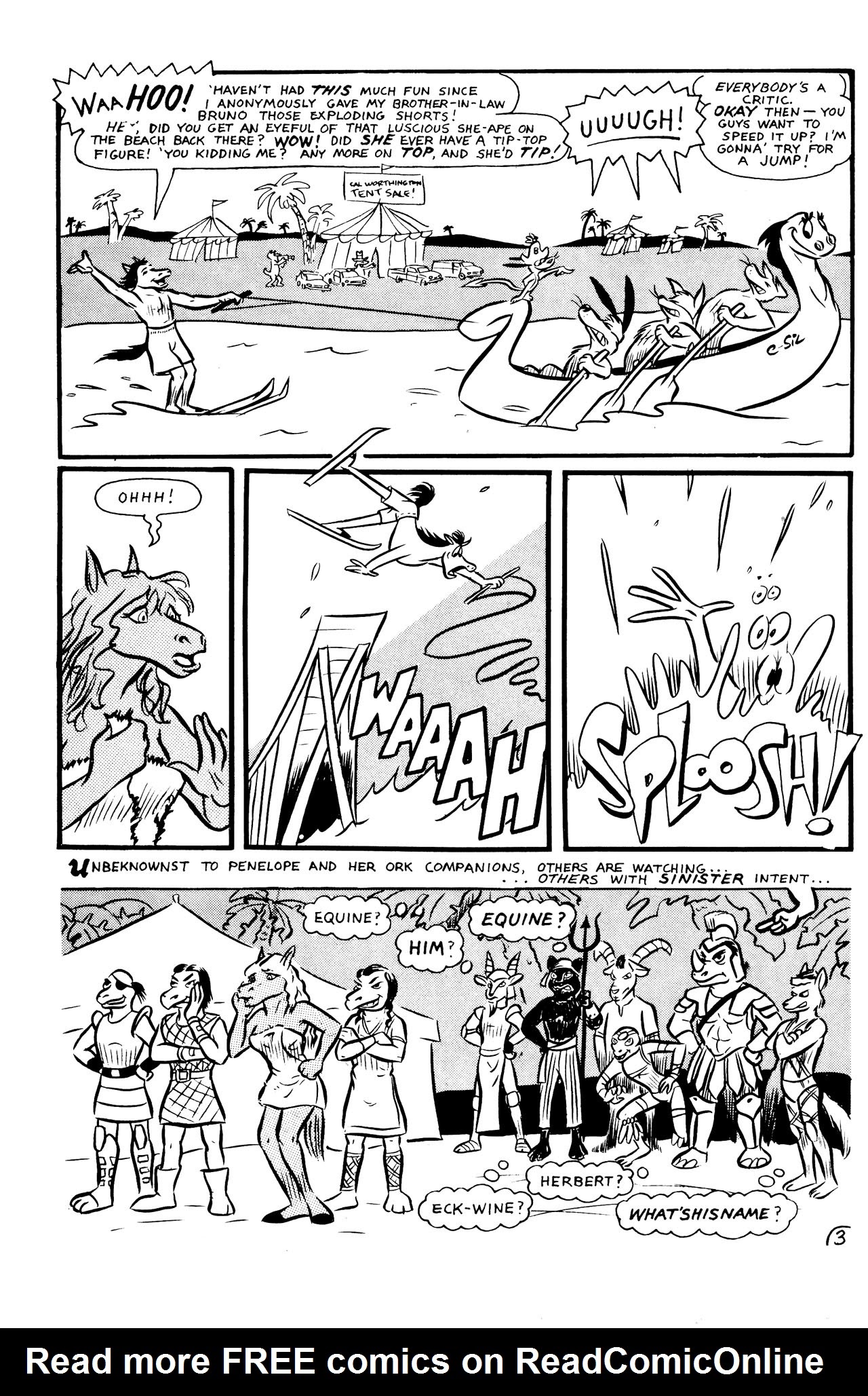 Read online Equine, The Uncivilized comic -  Issue #6 - 5