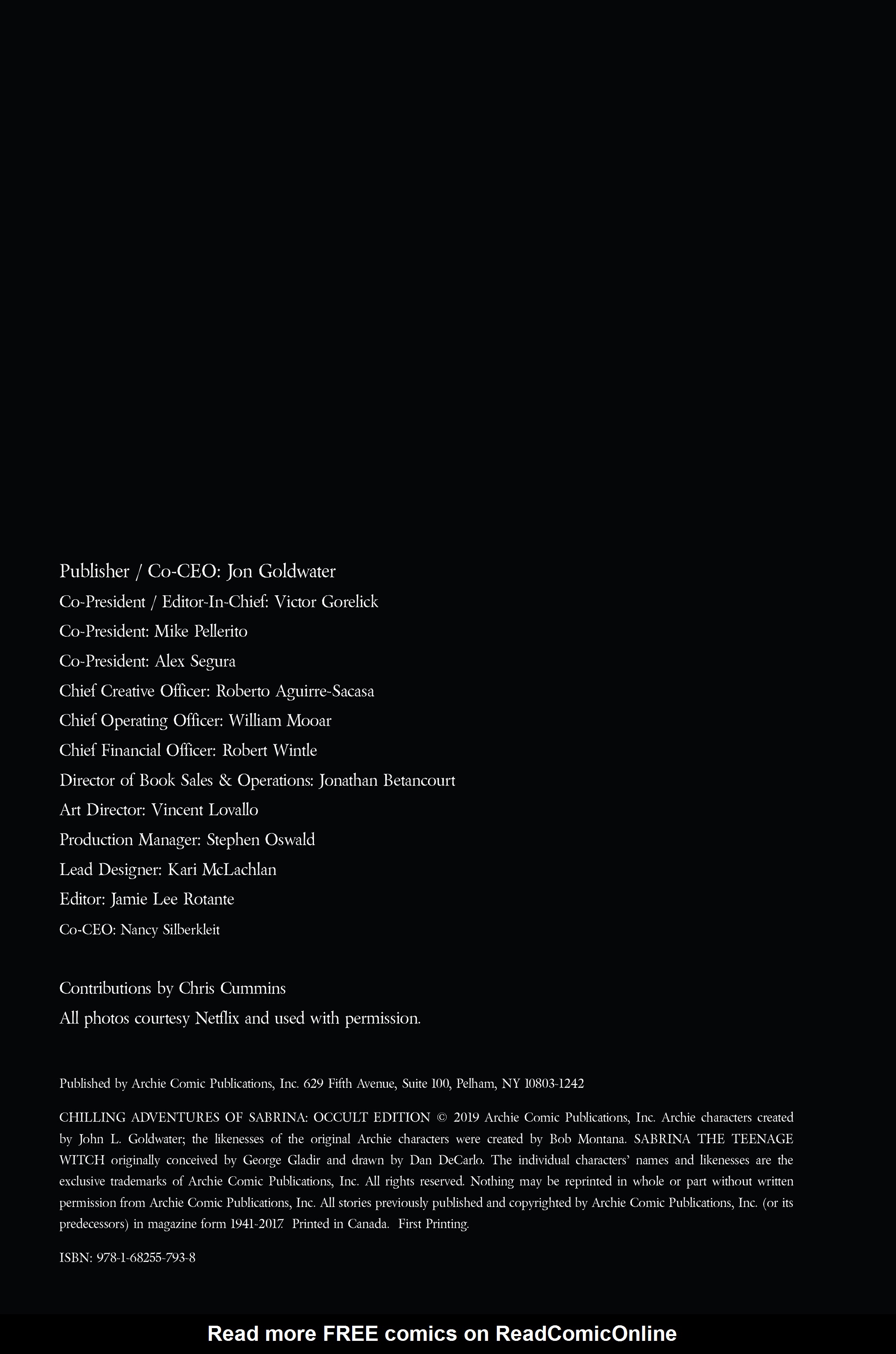 Read online Chilling Adventures of Sabrina: Occult Edition comic -  Issue # TPB (Part 1) - 4