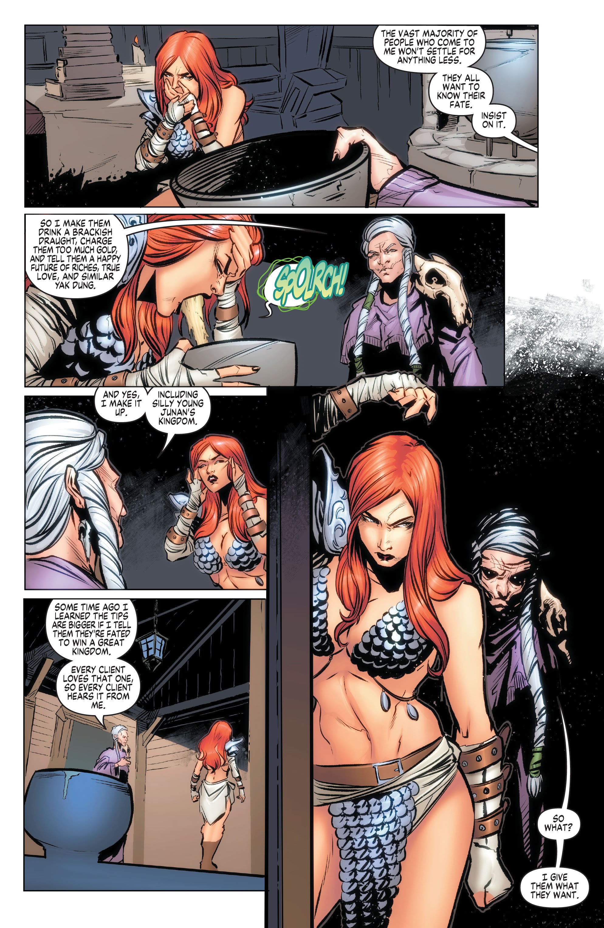 Read online Red Sonja Valentine's Special One-Shot comic -  Issue # Full - 10