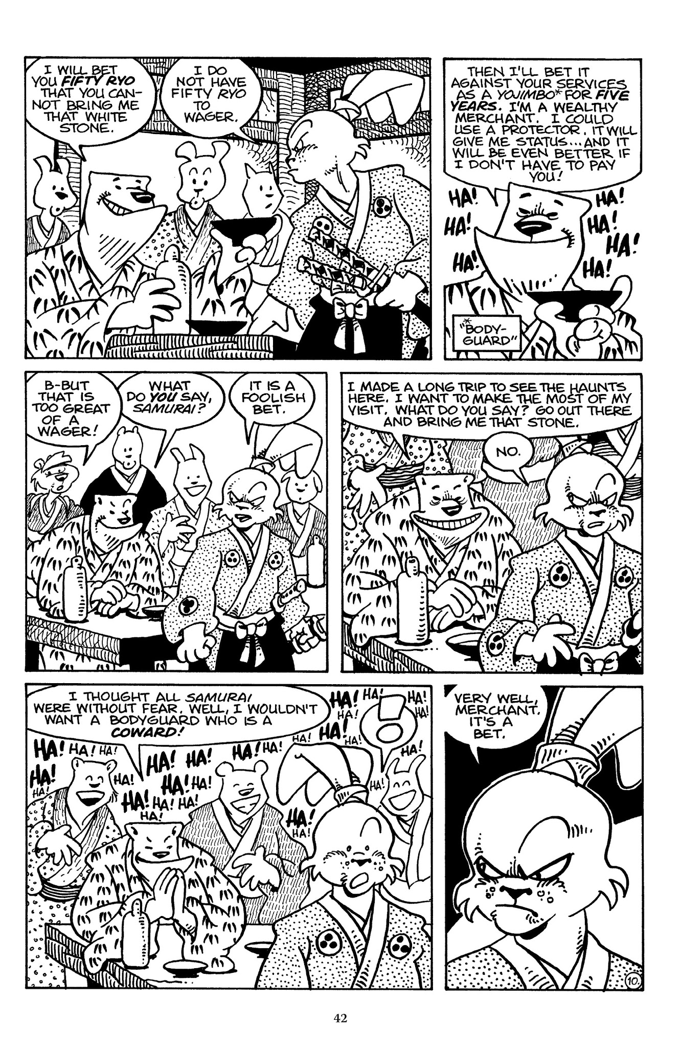 Read online The Usagi Yojimbo Saga comic -  Issue # TPB 3 - 42