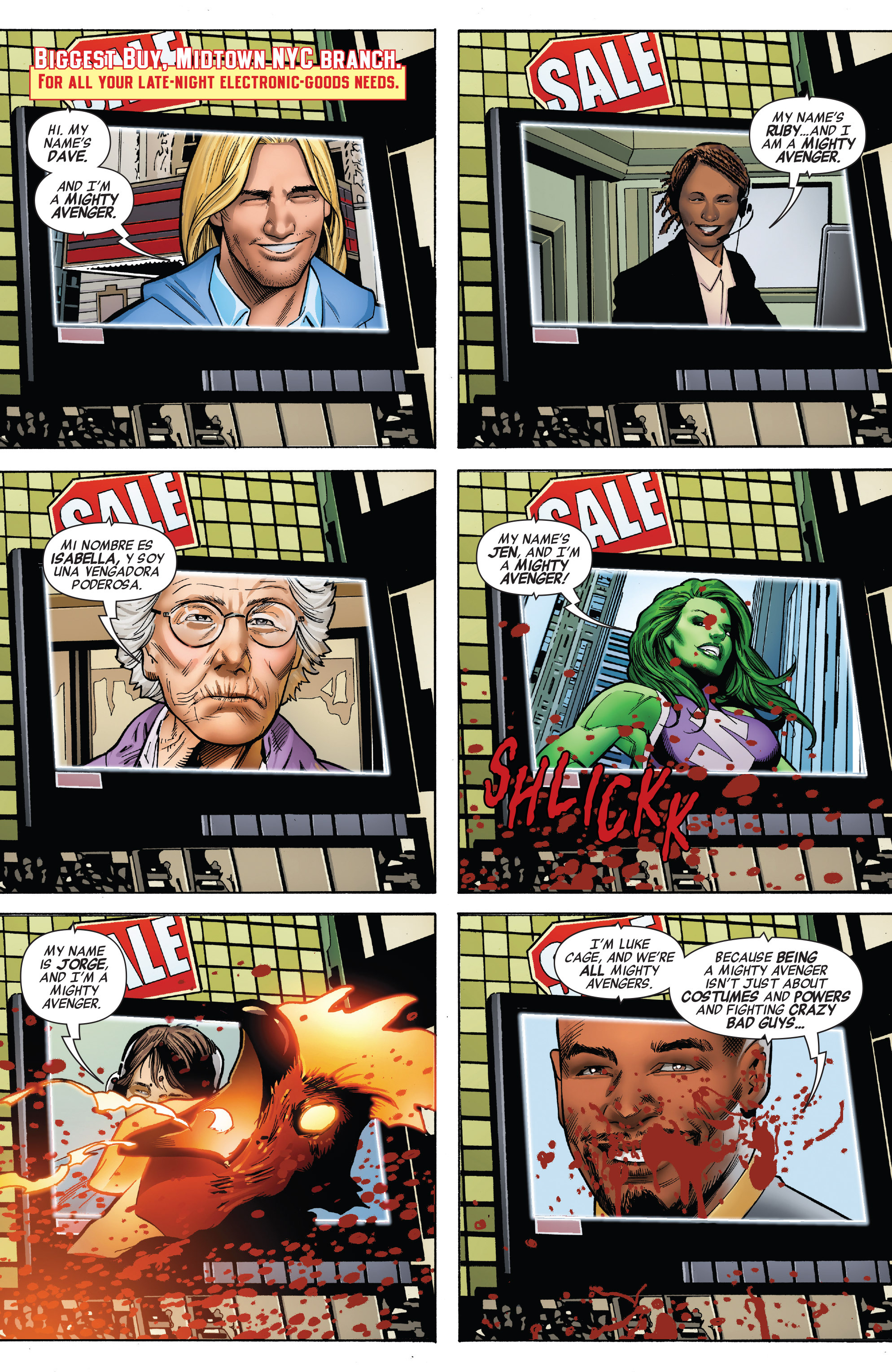 Read online Mighty Avengers comic -  Issue #10 - 3