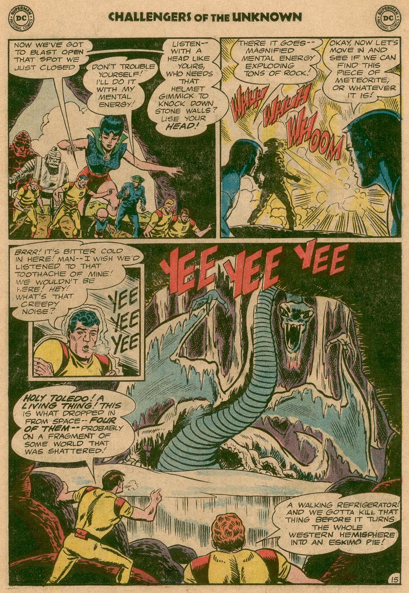 Read online Challengers of the Unknown (1958) comic -  Issue #45 - 18