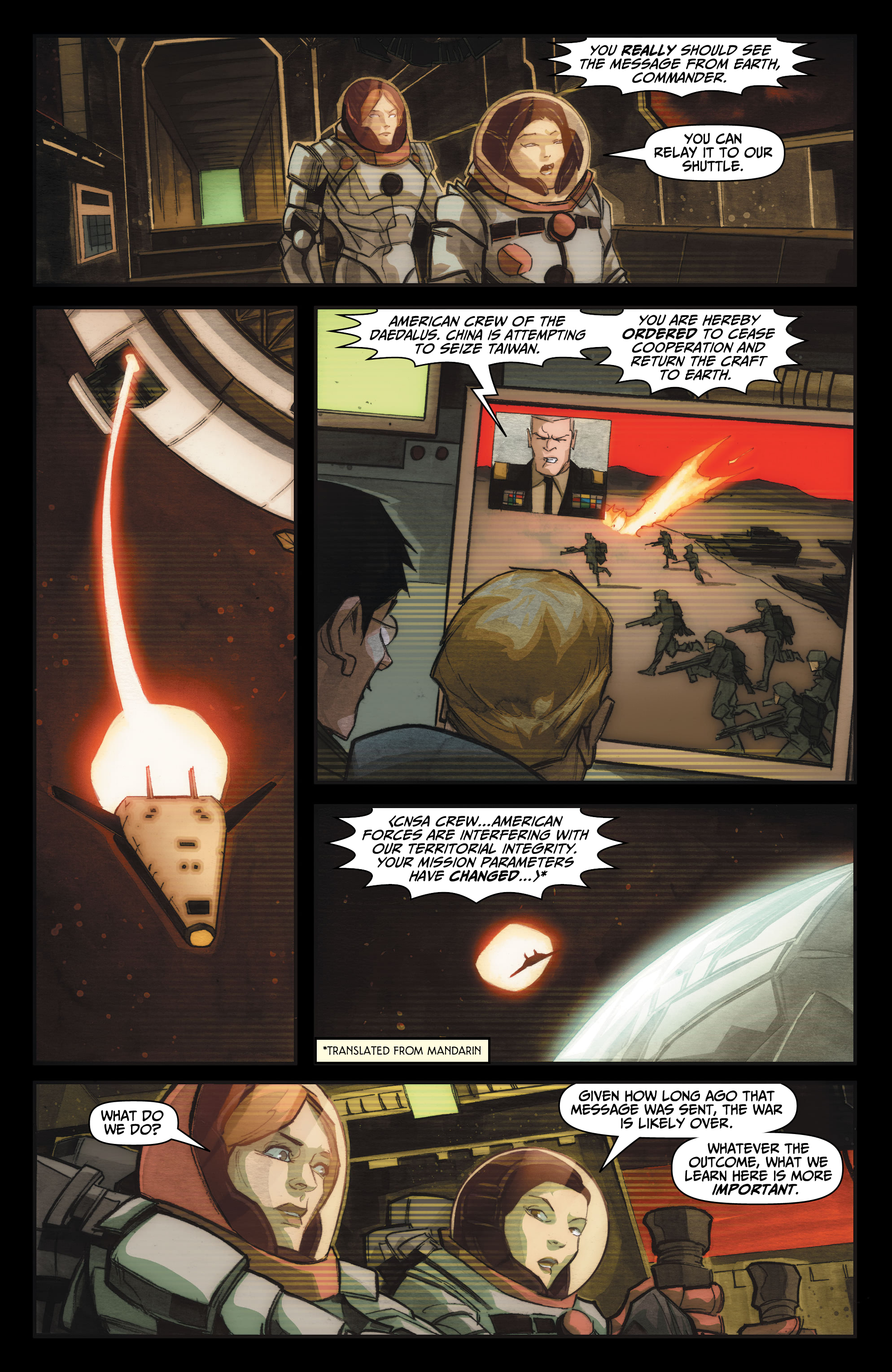 Read online Where Starships Go to Die comic -  Issue #5 - 9