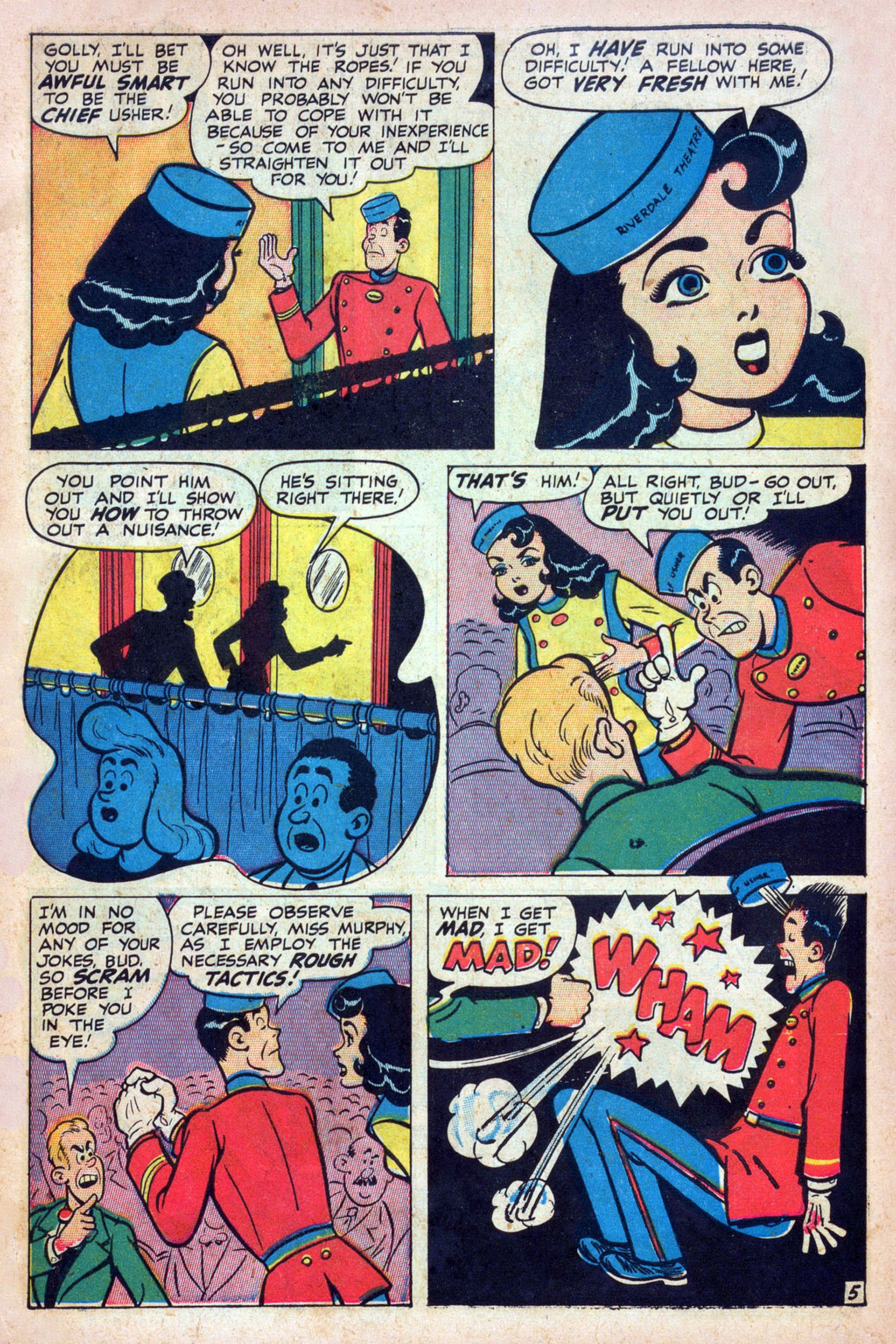 Read online Margie Comics comic -  Issue #39 - 8