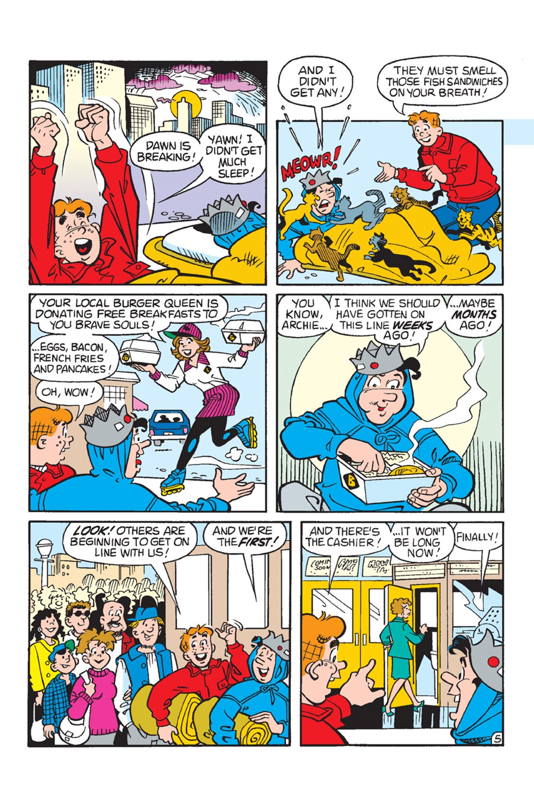 Read online Archie (1960) comic -  Issue #490 - 6