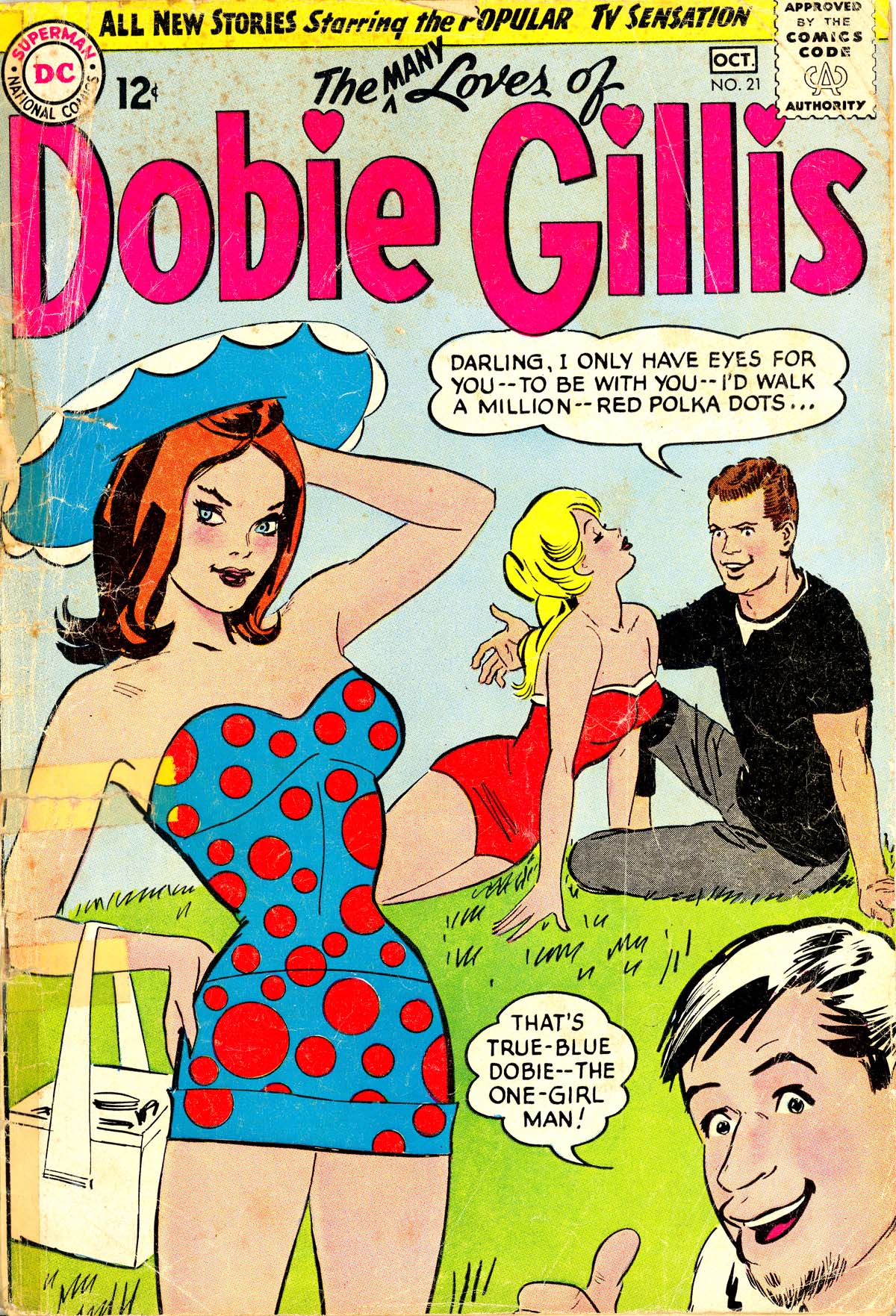Read online Many Loves of Dobie Gillis comic -  Issue #21 - 1