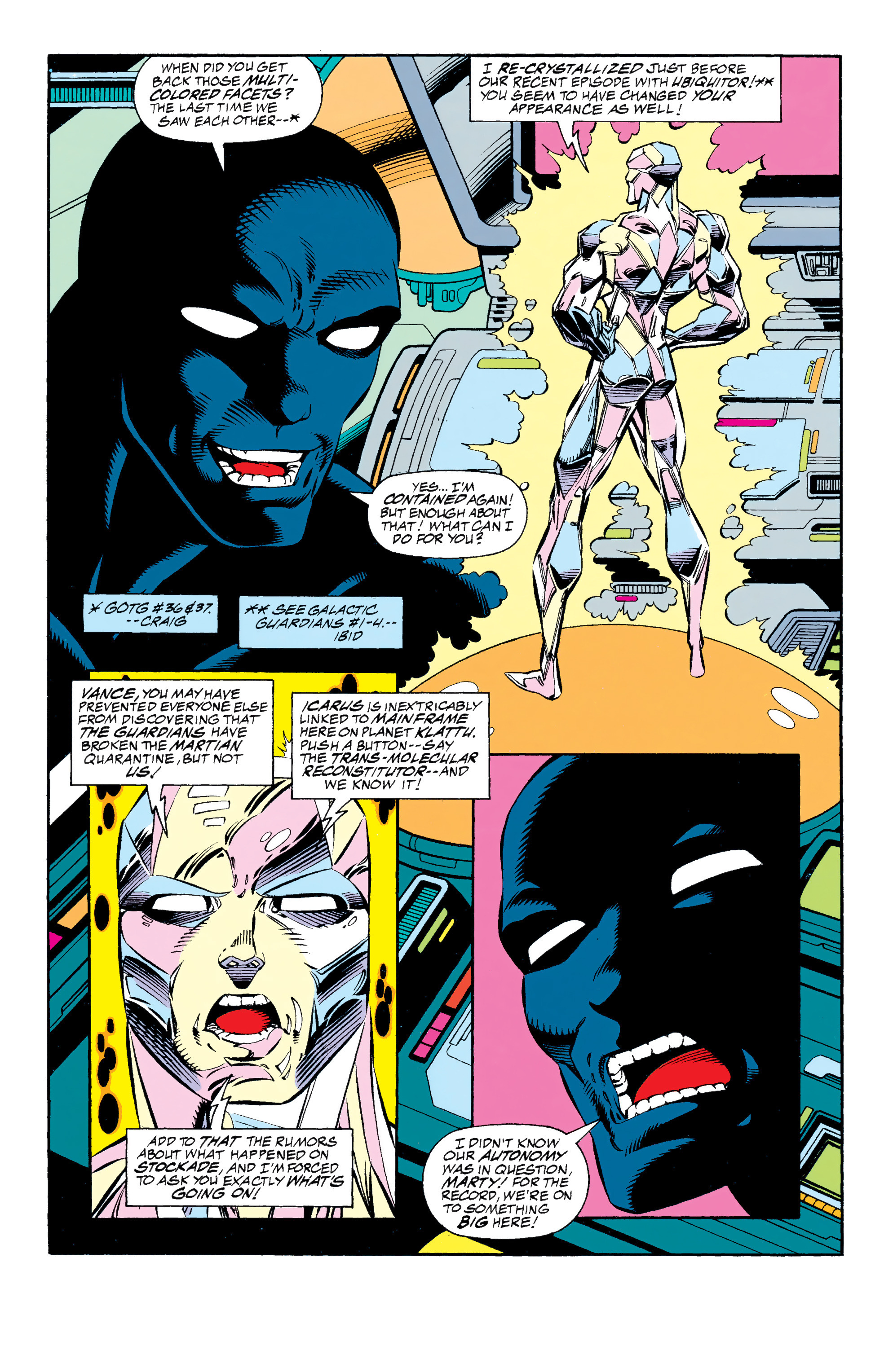 Read online Guardians of the Galaxy (1990) comic -  Issue # _TPB In The Year 3000 3 (Part 2) - 71