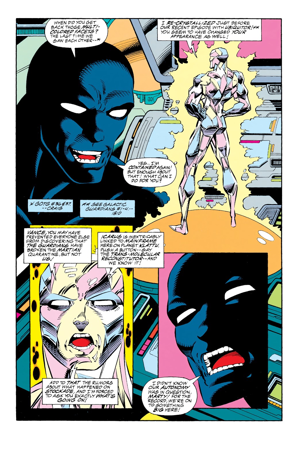 Guardians of the Galaxy (1990) issue TPB In The Year 3000 3 (Part 2) - Page 71